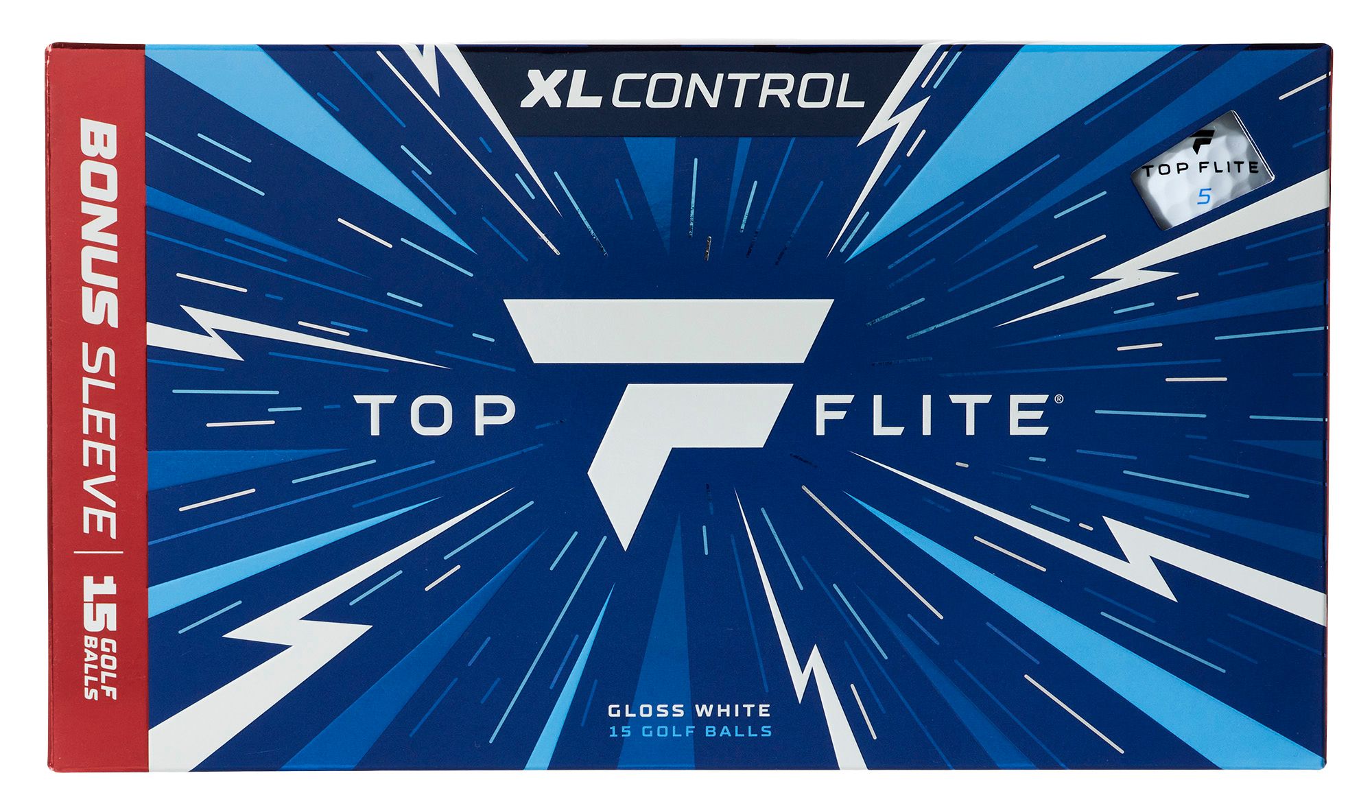 Top Flite XL Control Personalized Golf Balls - 15 Pack product image
