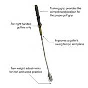 SKLZ Tempo and Grip Trainer Golf Training Aid product image