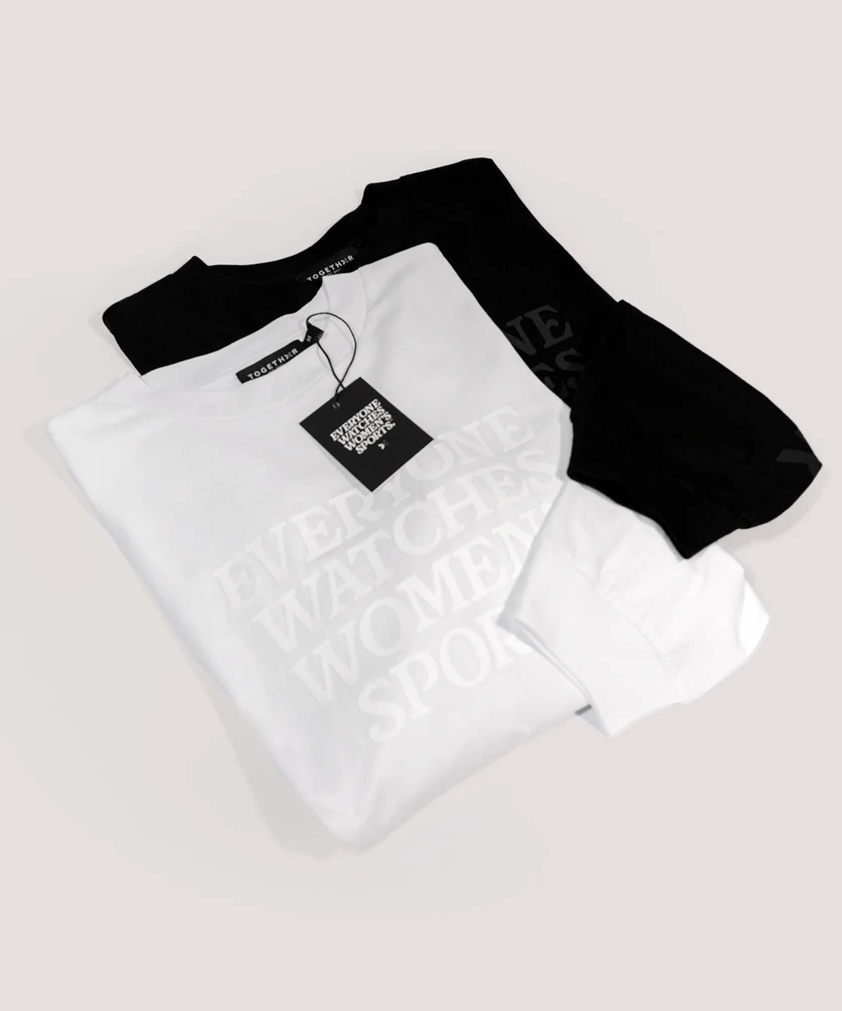 TOGETHXR Everyone Watches Women's Sports Long Sleeve Tee product image