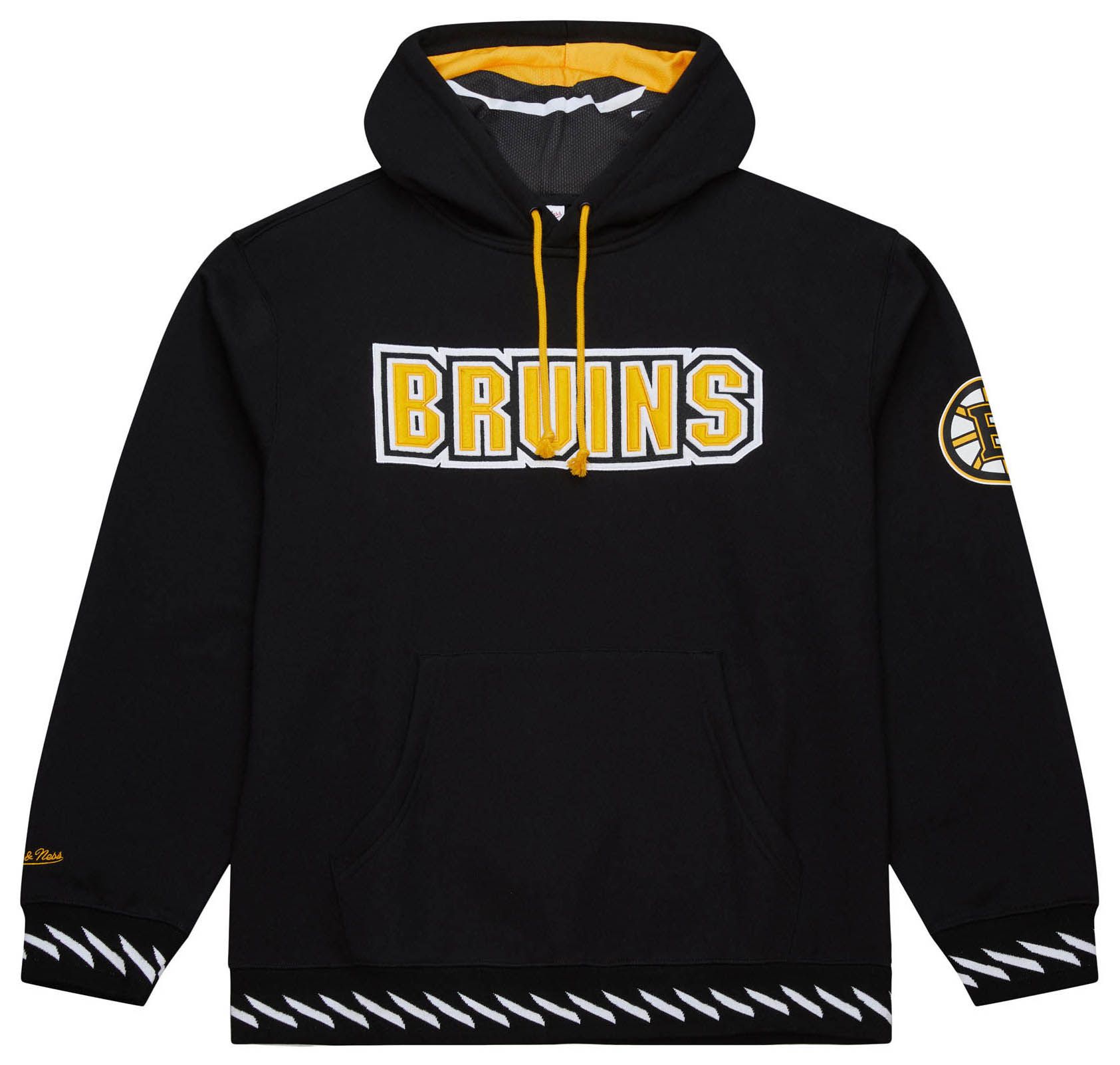 Mitchell & Ness Men's Boston Bruins Playmaker Fleece Pullover Hoodie product image