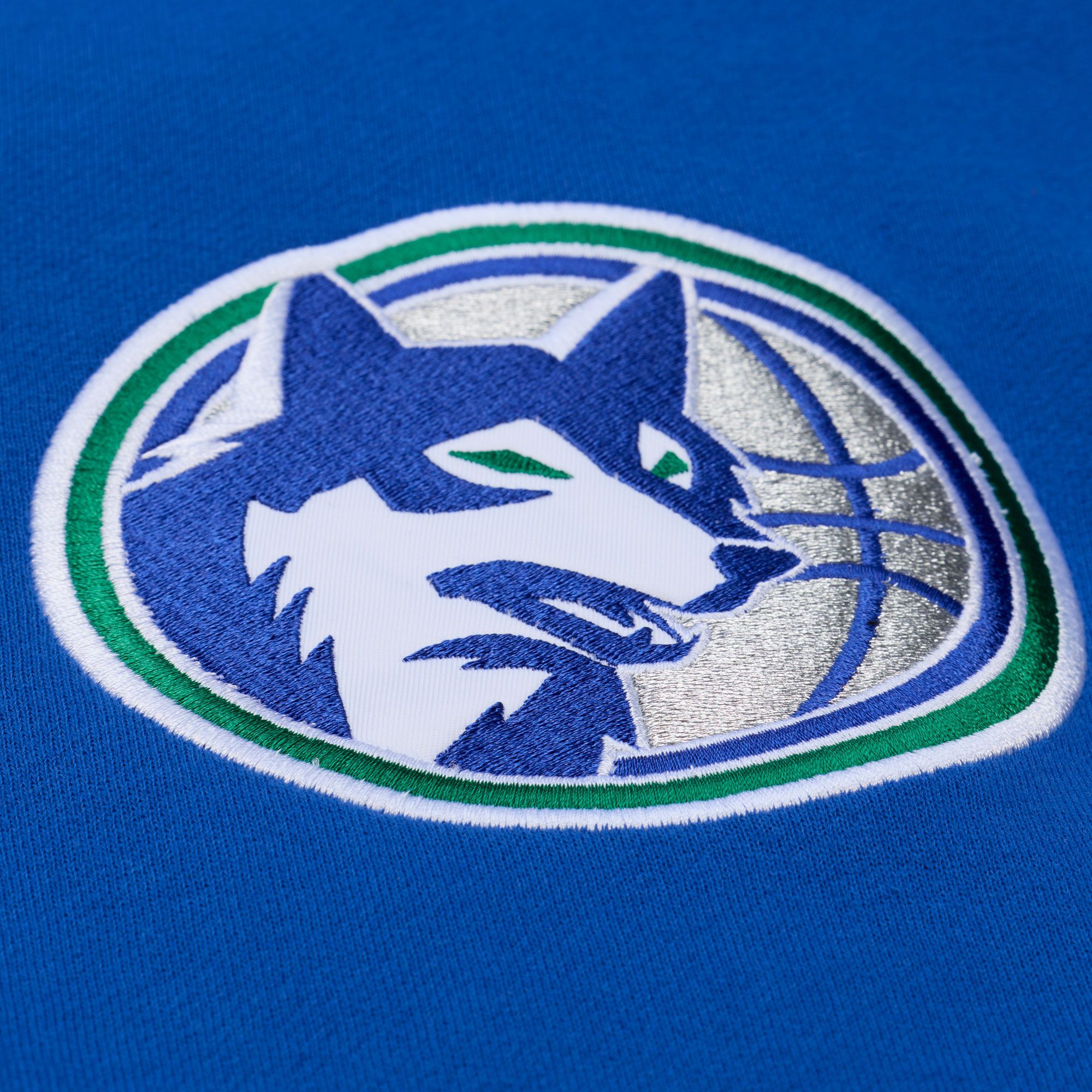Mitchell & Ness Men's Minnesota Timberwolves Royal Throw It Back Hoodie product image