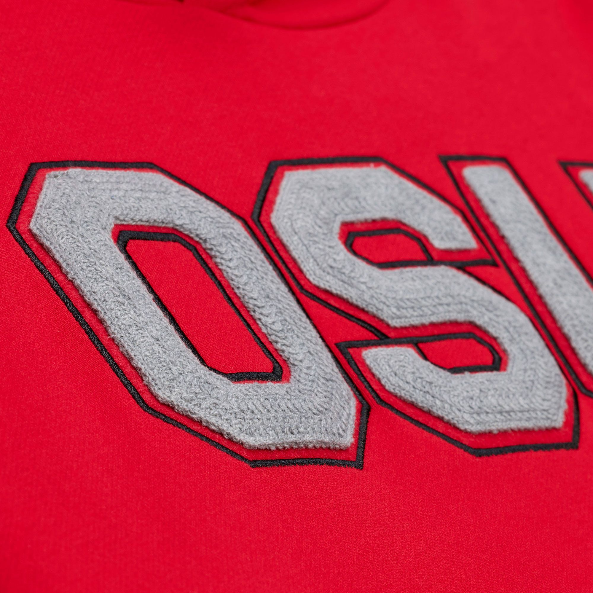 Mitchell & Ness Men's Ohio State Buckeyes Red Hoodie product image