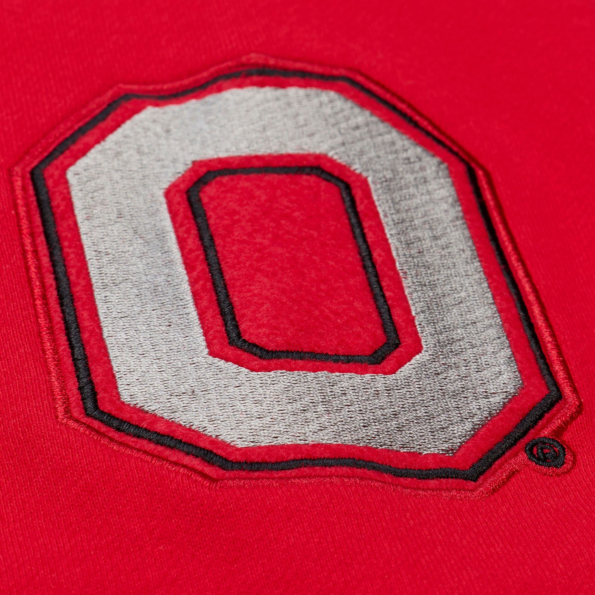 Mitchell & Ness Men's Ohio State Buckeyes Red Hoodie product image