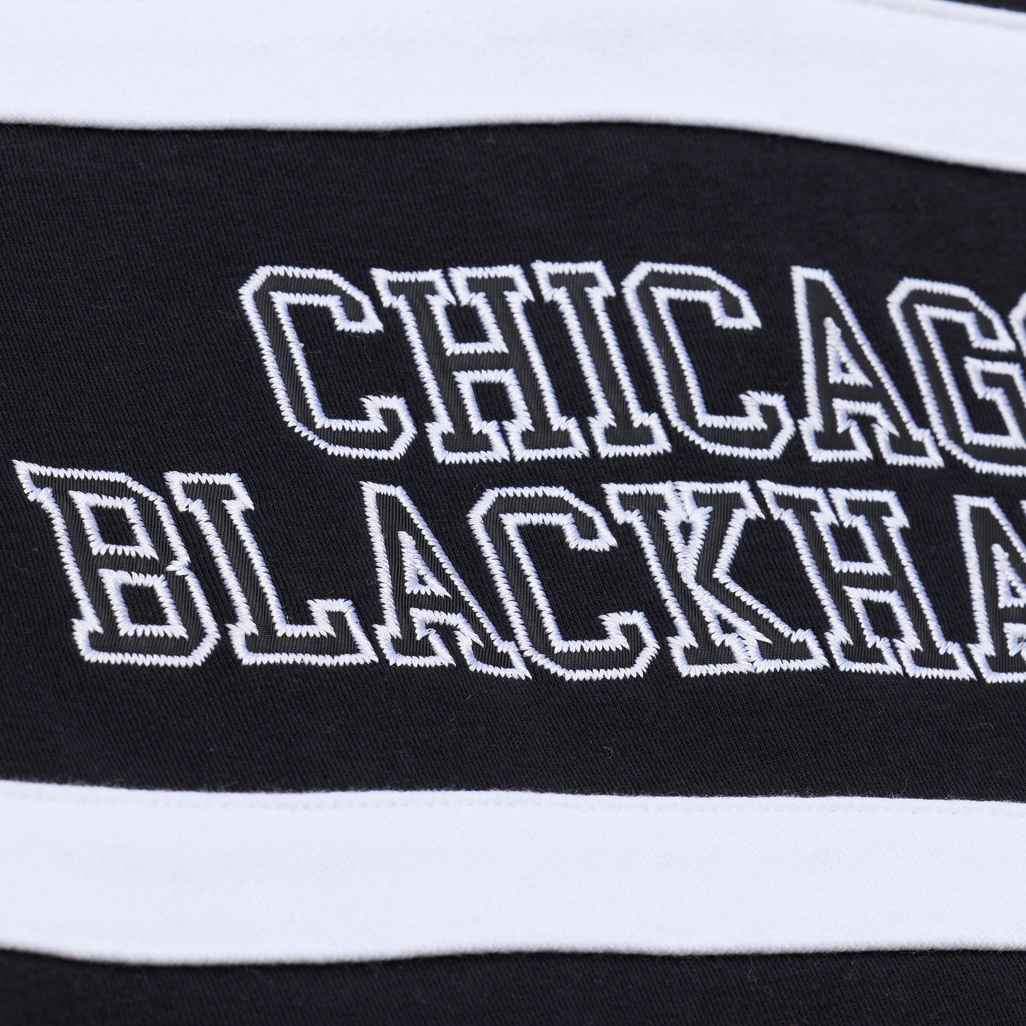 Mitchell & Ness Women's Chicago Blackhawks Black Coach Pullover Hoodie product image