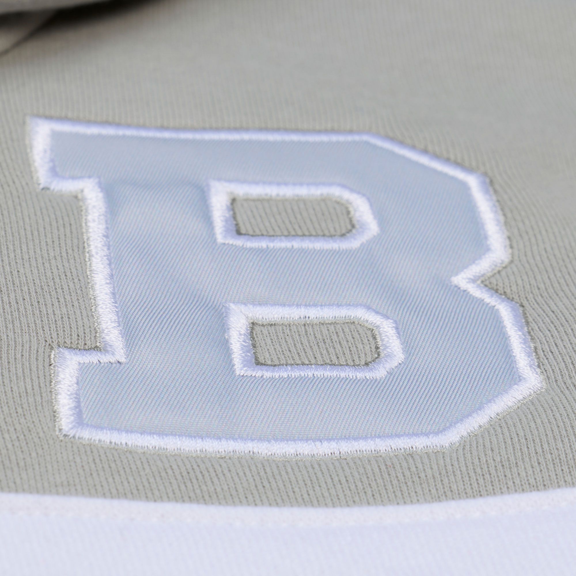 Mitchell & Ness Men's Boston Bruins Light Grey Head Coach Pullover Hoodie product image