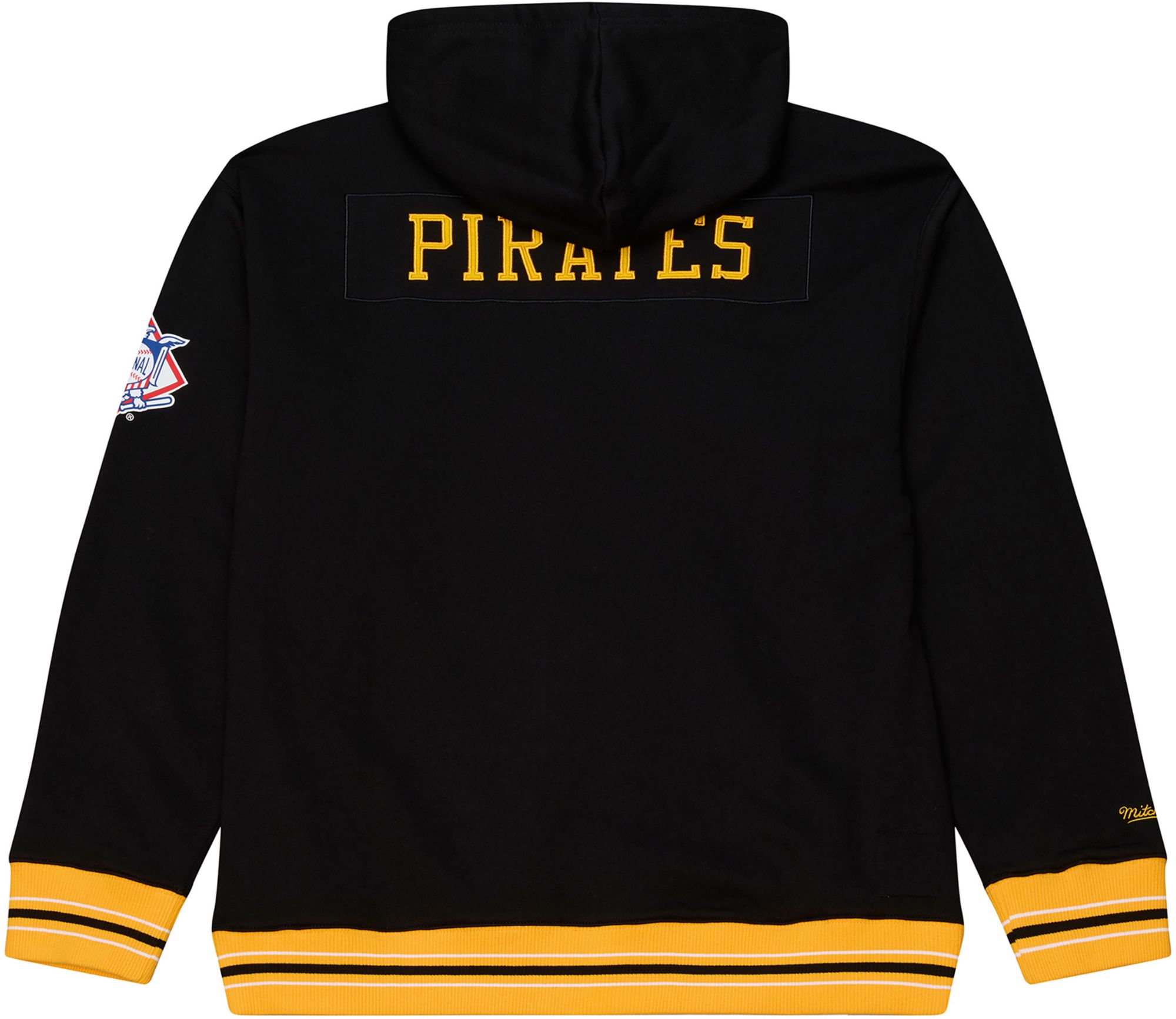 Mitchell & Ness Men's Pittsburgh Pirates Black Playoff Fleece Hoodie product image