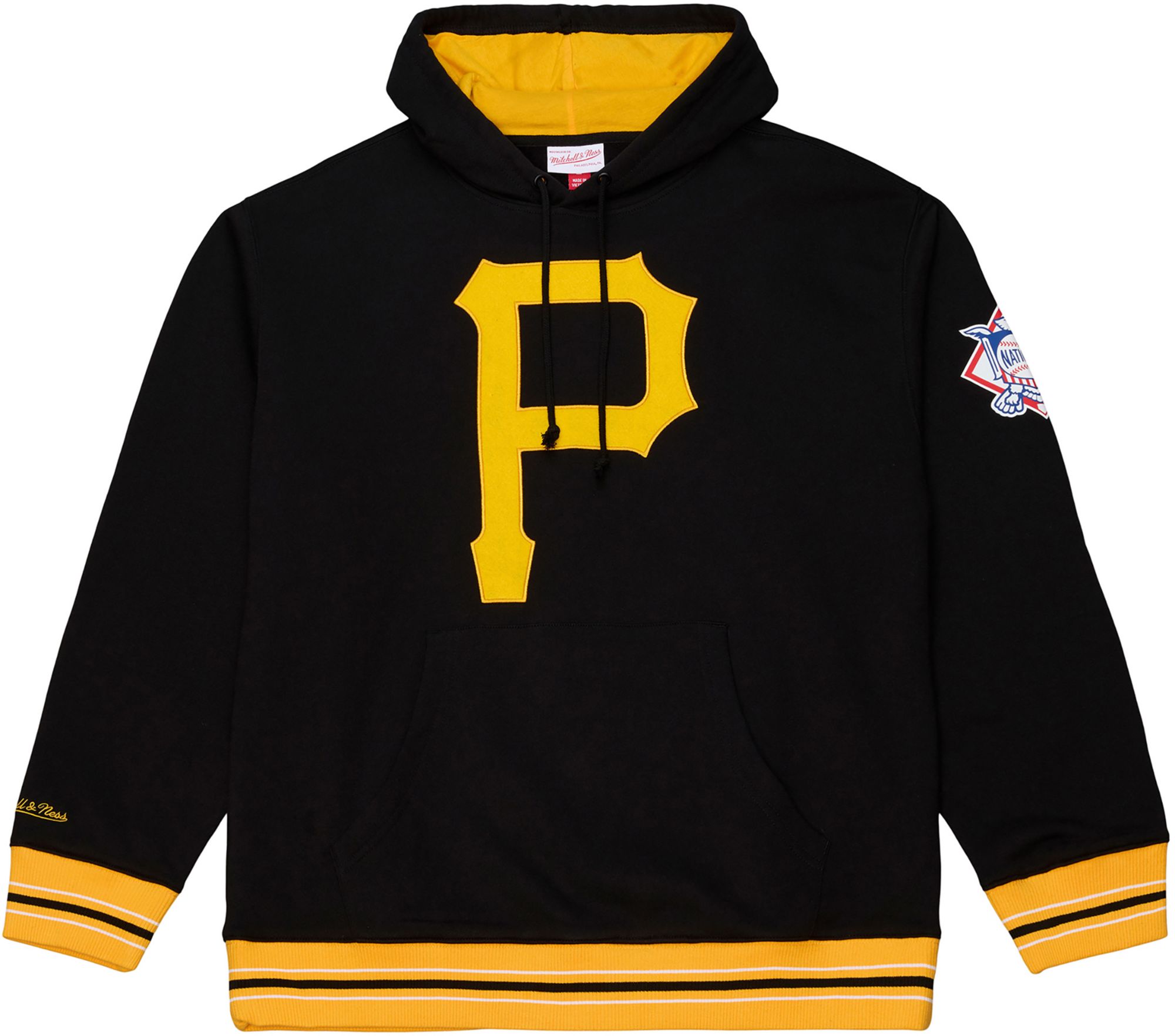 Mitchell & Ness Men's Pittsburgh Pirates Black Playoff Fleece Hoodie product image