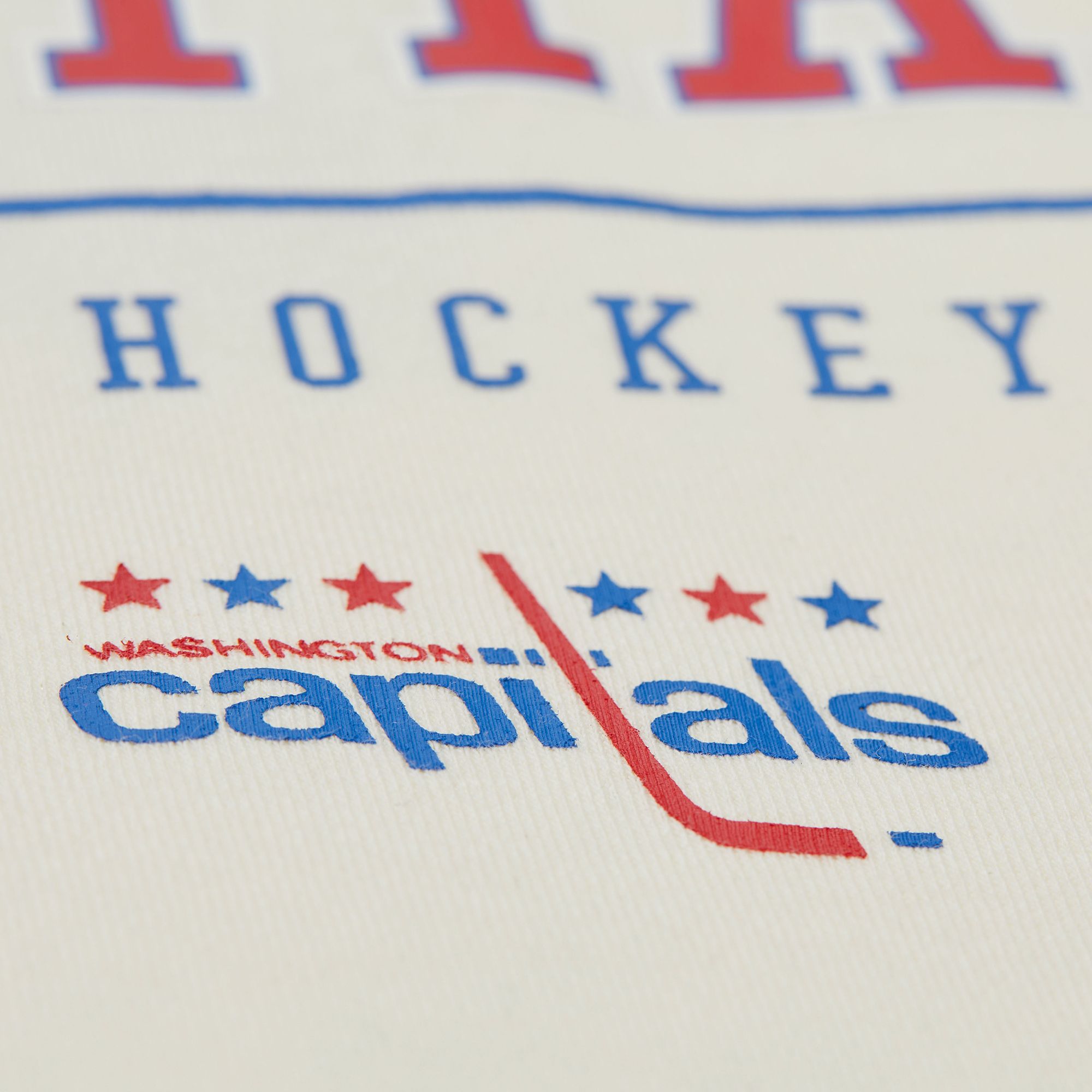 Mitchell & Ness Men's Washington Capitals Cream All In Walk Off Fleece Pullover Hoodie product image