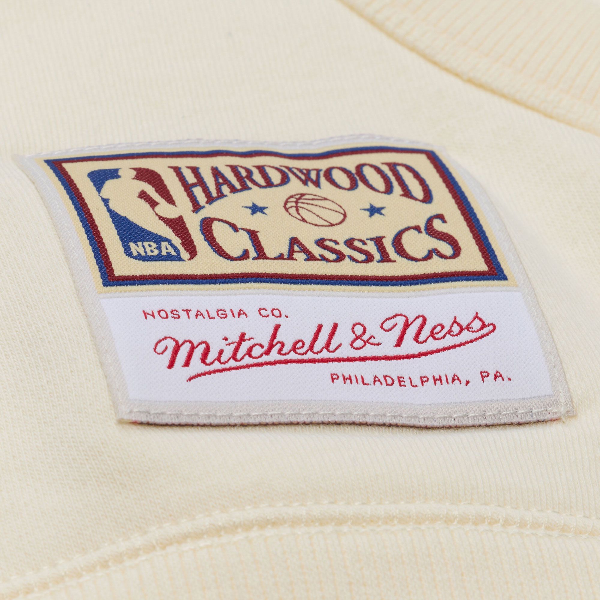 Mitchell & Ness Men's Detroit Pistons Off White All In Hoodie product image