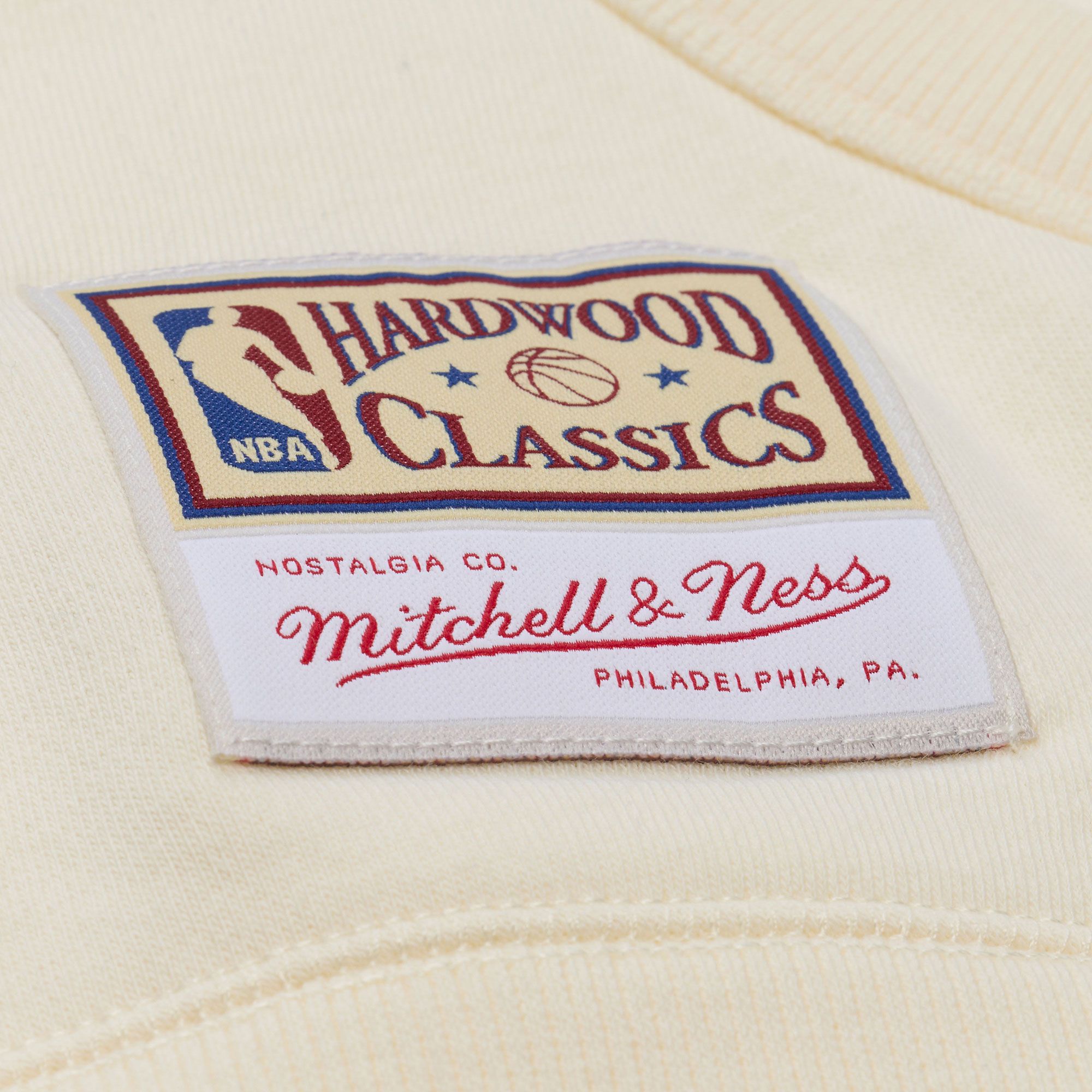 Mitchell & Ness Men's Golden State Warriors Off White All In Hoodie product image