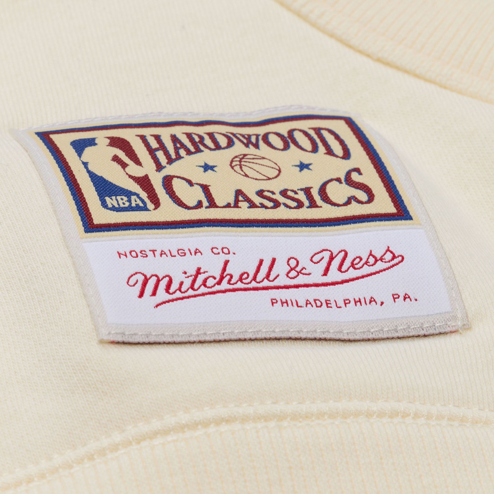 Mitchell & Ness Men's Sacramento Kings Off White All In Hoodie product image