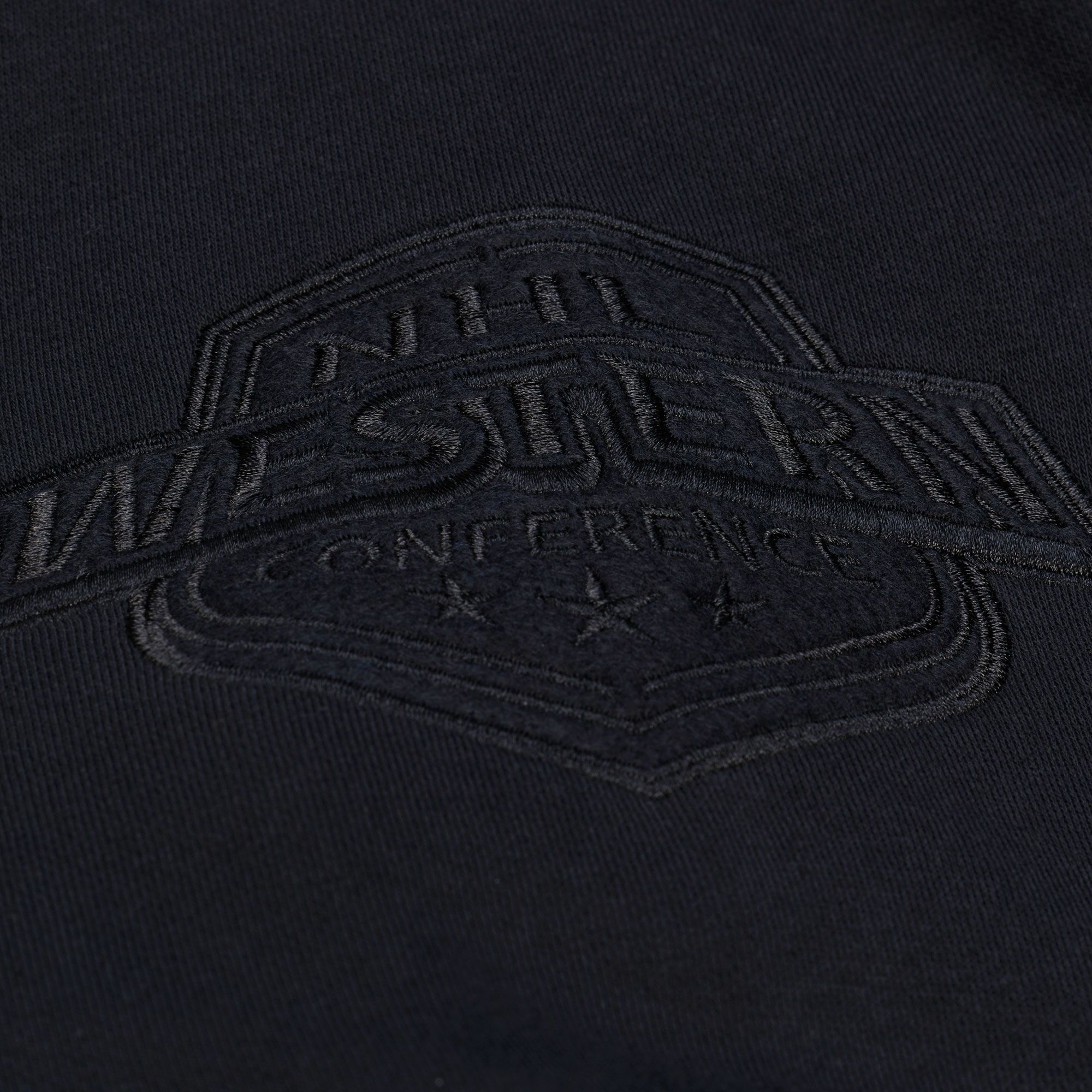 Mitchell & Ness Men's Chicago Blackhawks Black Phantom Fleece Hoodie product image