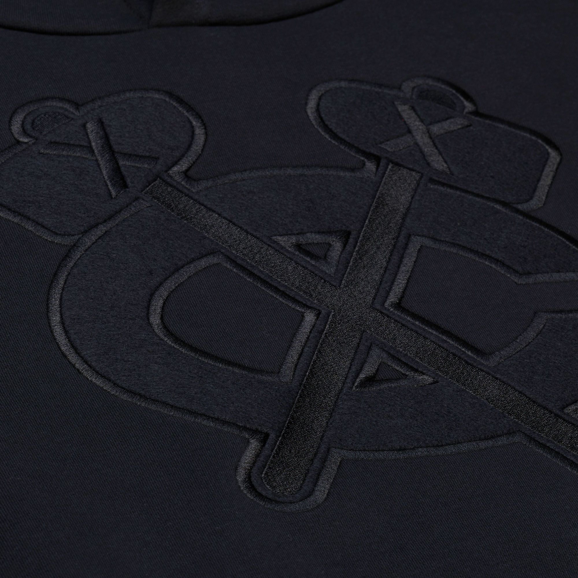 Mitchell & Ness Men's Chicago Blackhawks Black Phantom Fleece Hoodie product image