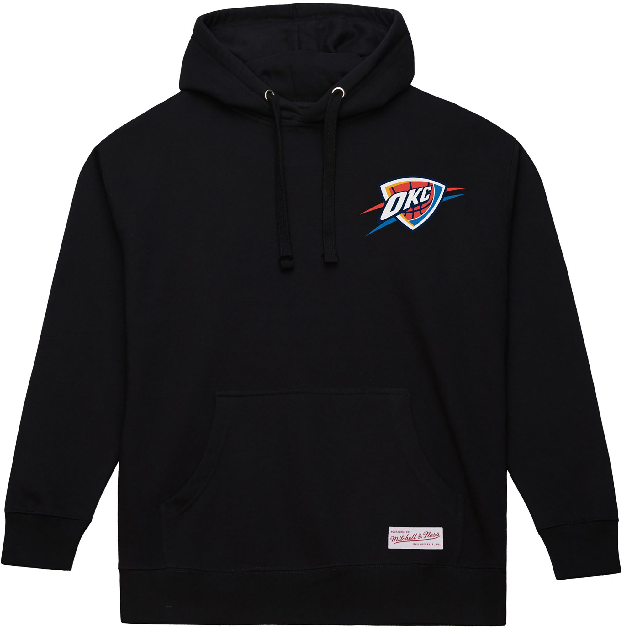 Mitchell & Ness Men's Oklahoma City Thunder Black Hoodie product image