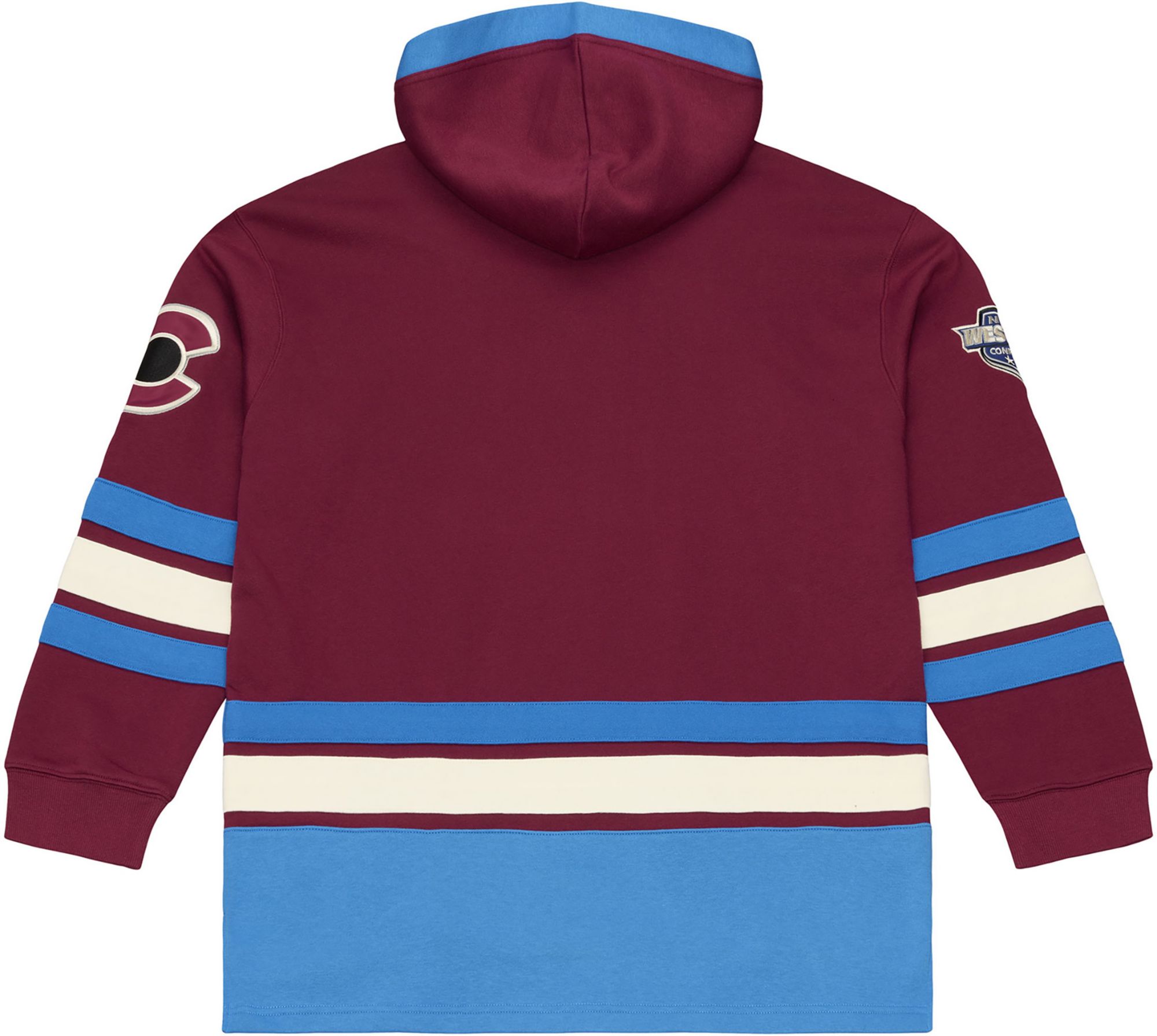 Mitchell & Ness Men's Colorado Avalanche Lace Up Hoodie | Dick's