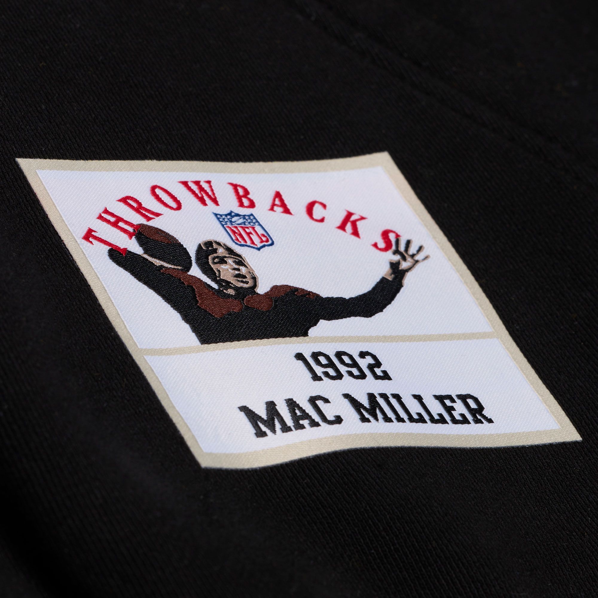 Mitchell & Ness Men's NFL Pittsburgh Steelers x Mac Miller Black '92 Infinity Hoodie product image