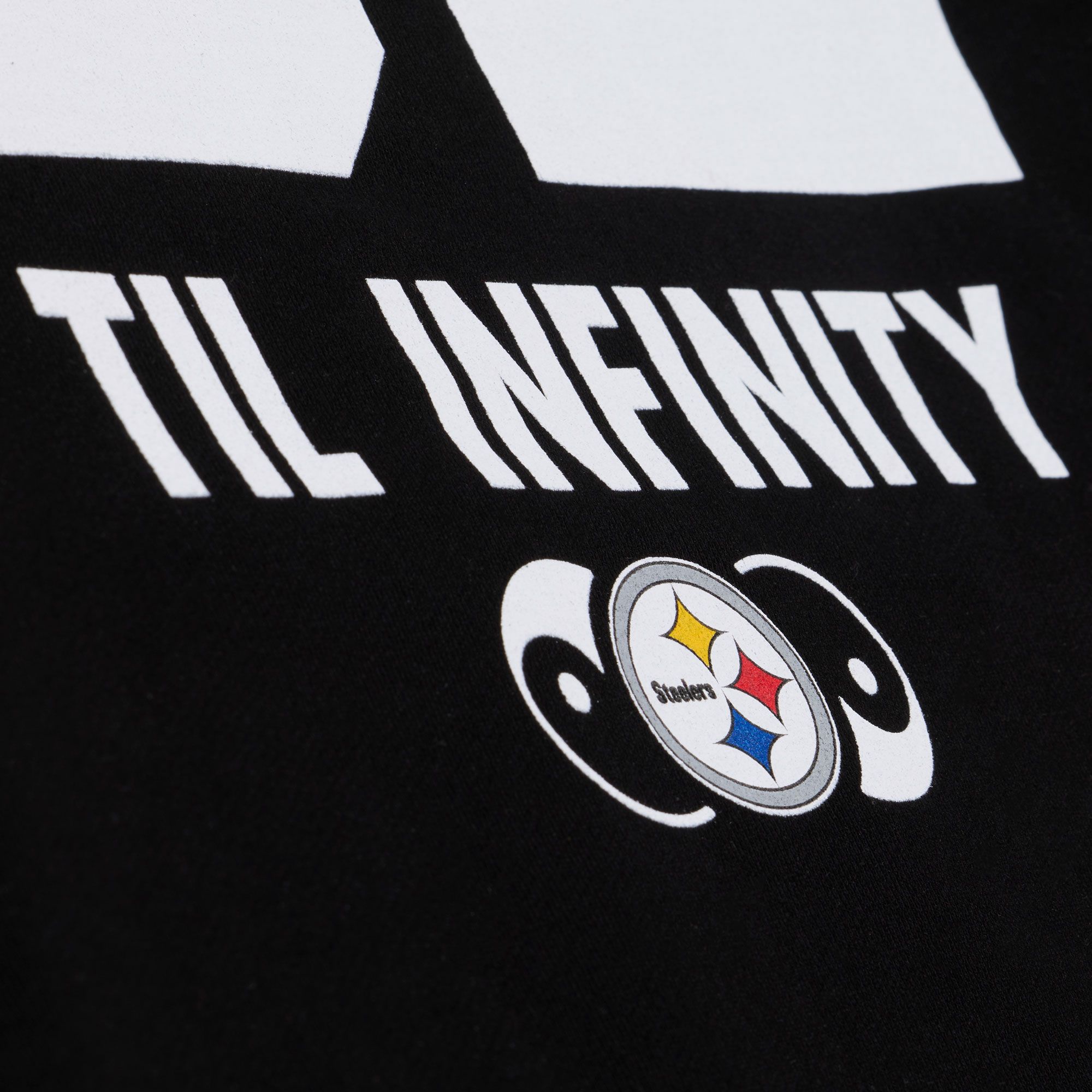 Mitchell & Ness Men's NFL Pittsburgh Steelers x Mac Miller Black '92 Infinity Hoodie product image