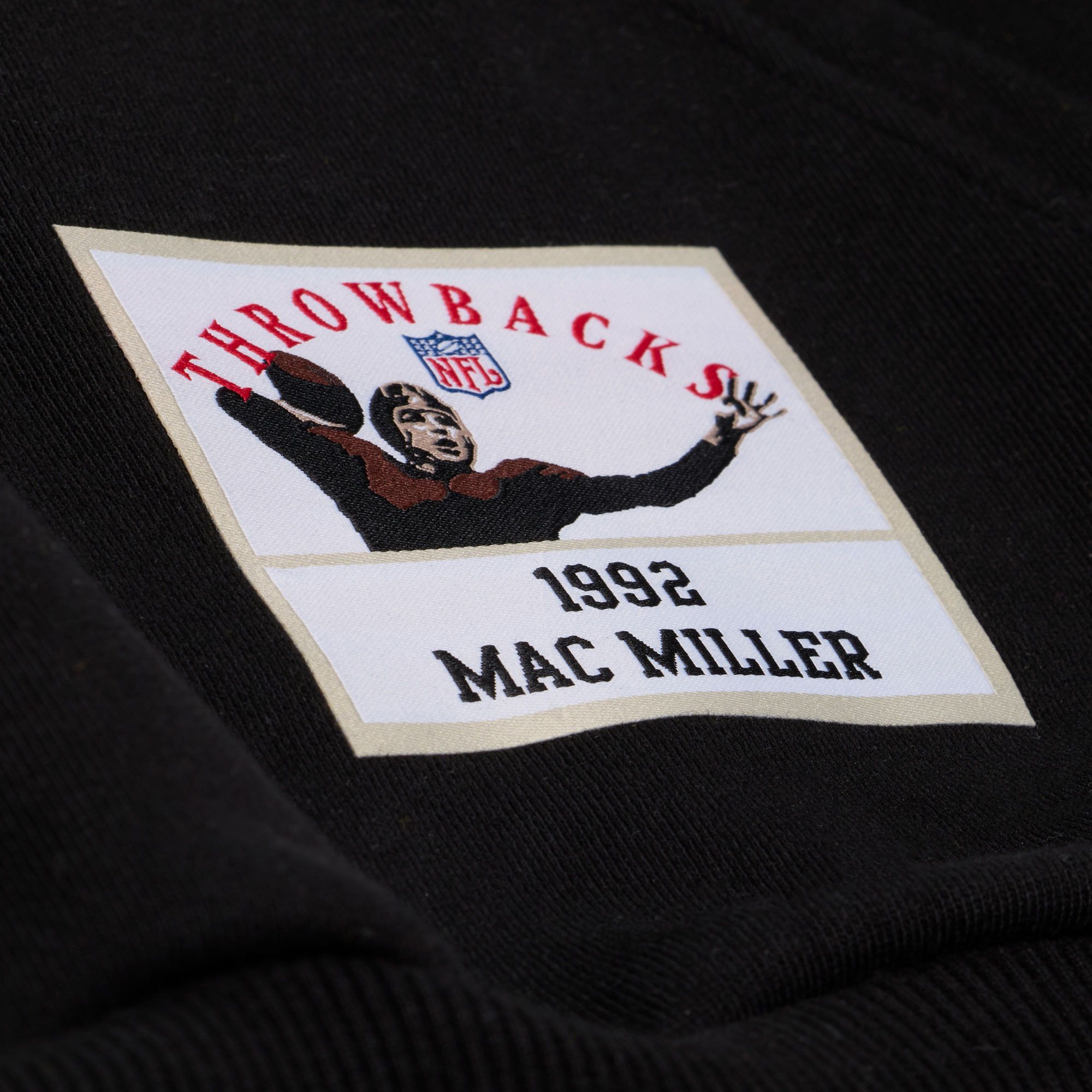 Mitchell & Ness Men's NFL Pittsburgh Steelers x Mac Miller Black Til Infinity Hoodie product image