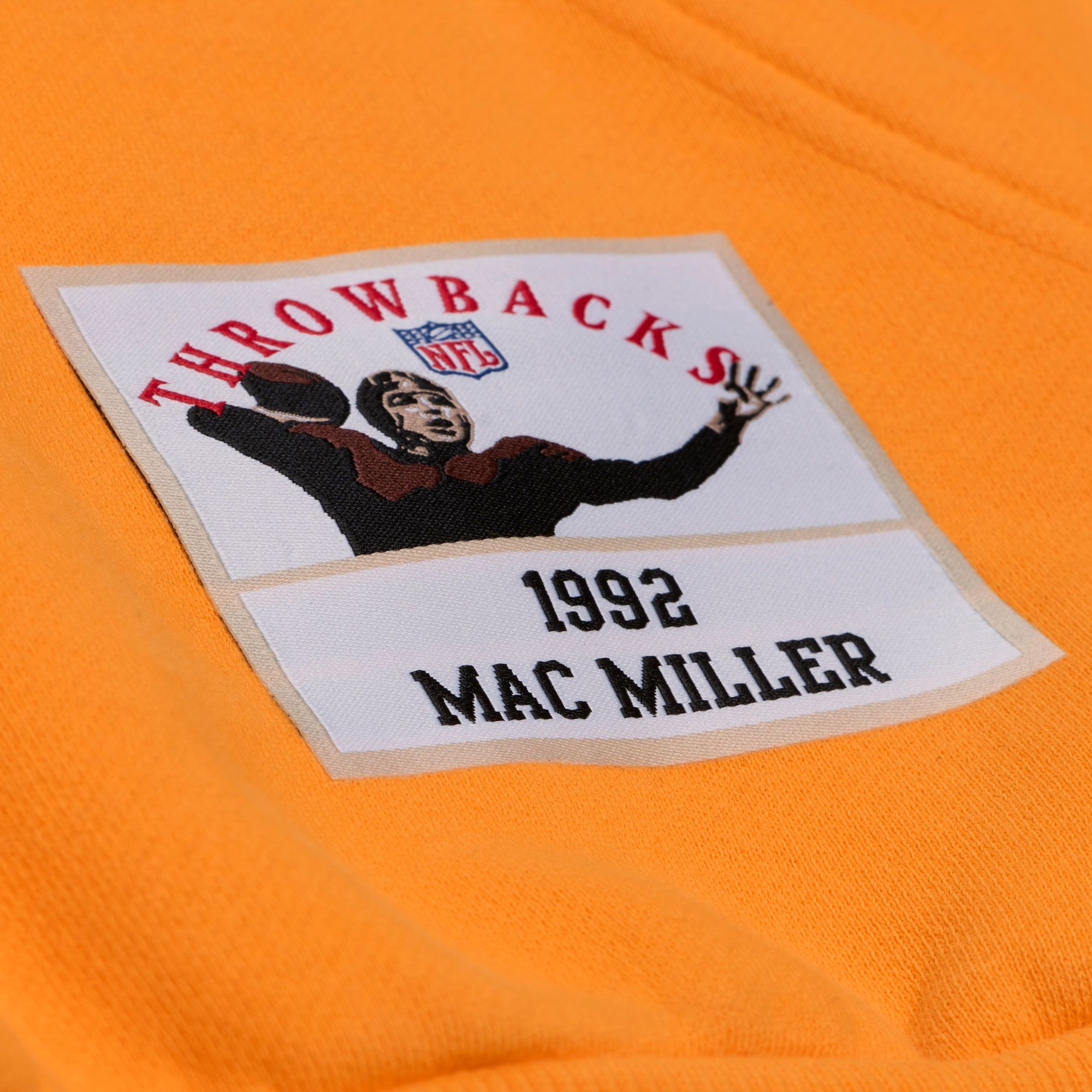 Mitchell & Ness Men's NFL Pittsburgh Steelers x Mac Miller Gold Til Infinity Hoodie product image