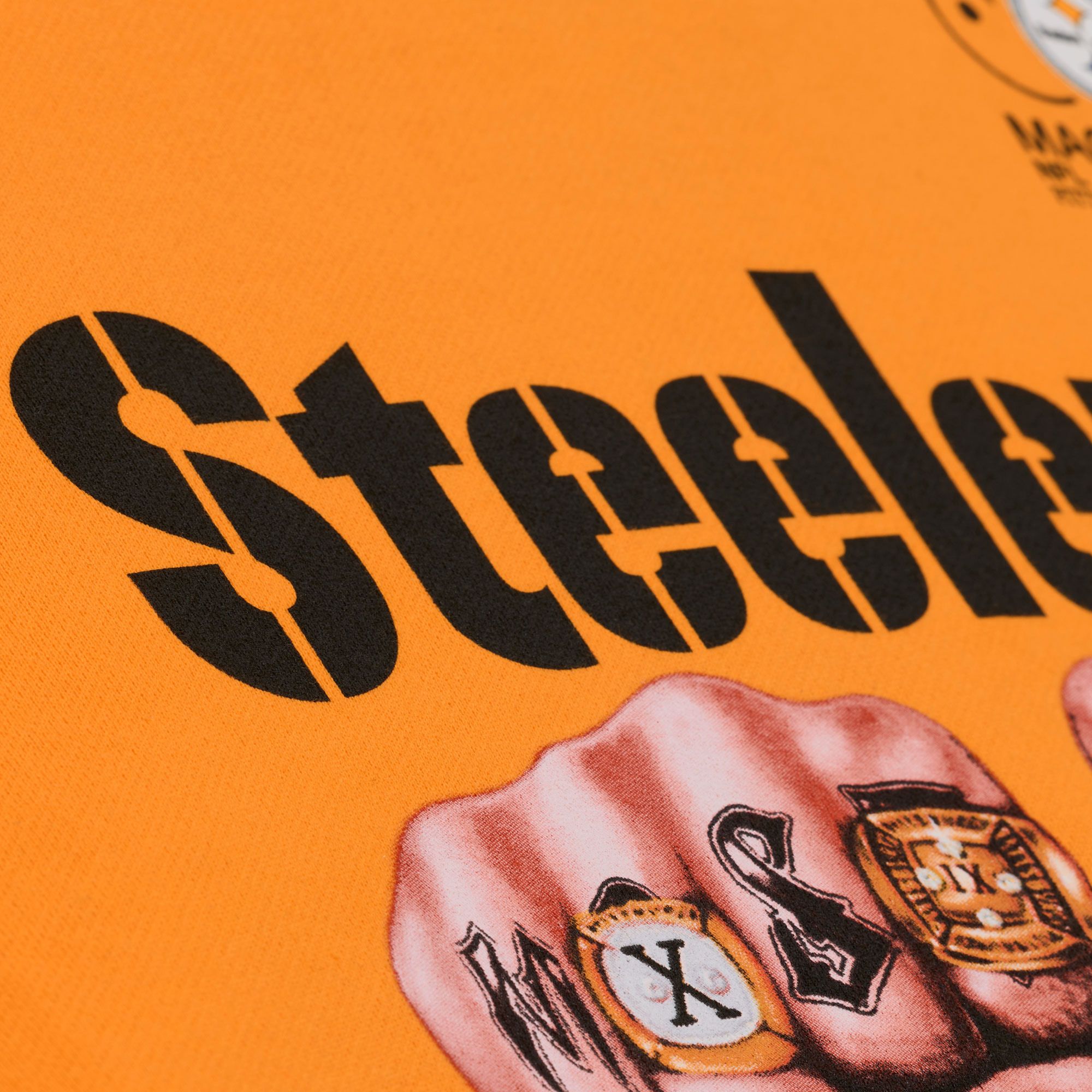 Mitchell & Ness Men's NFL Pittsburgh Steelers x Mac Miller Gold Til Infinity Hoodie product image