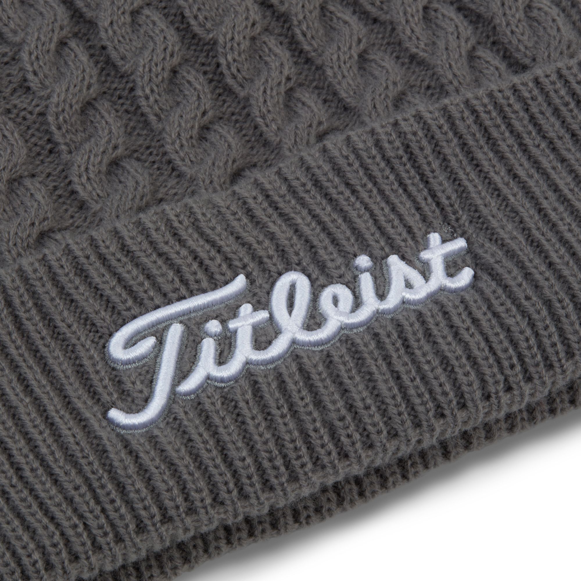 Titleist Men's Cable Knit Pom Golf Hat