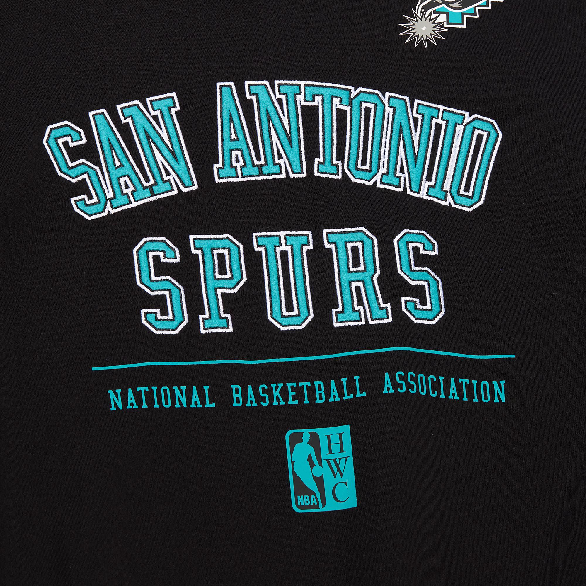 Mitchell & Ness Adult San Antonio Spurs Retro Logo Hoodie product image