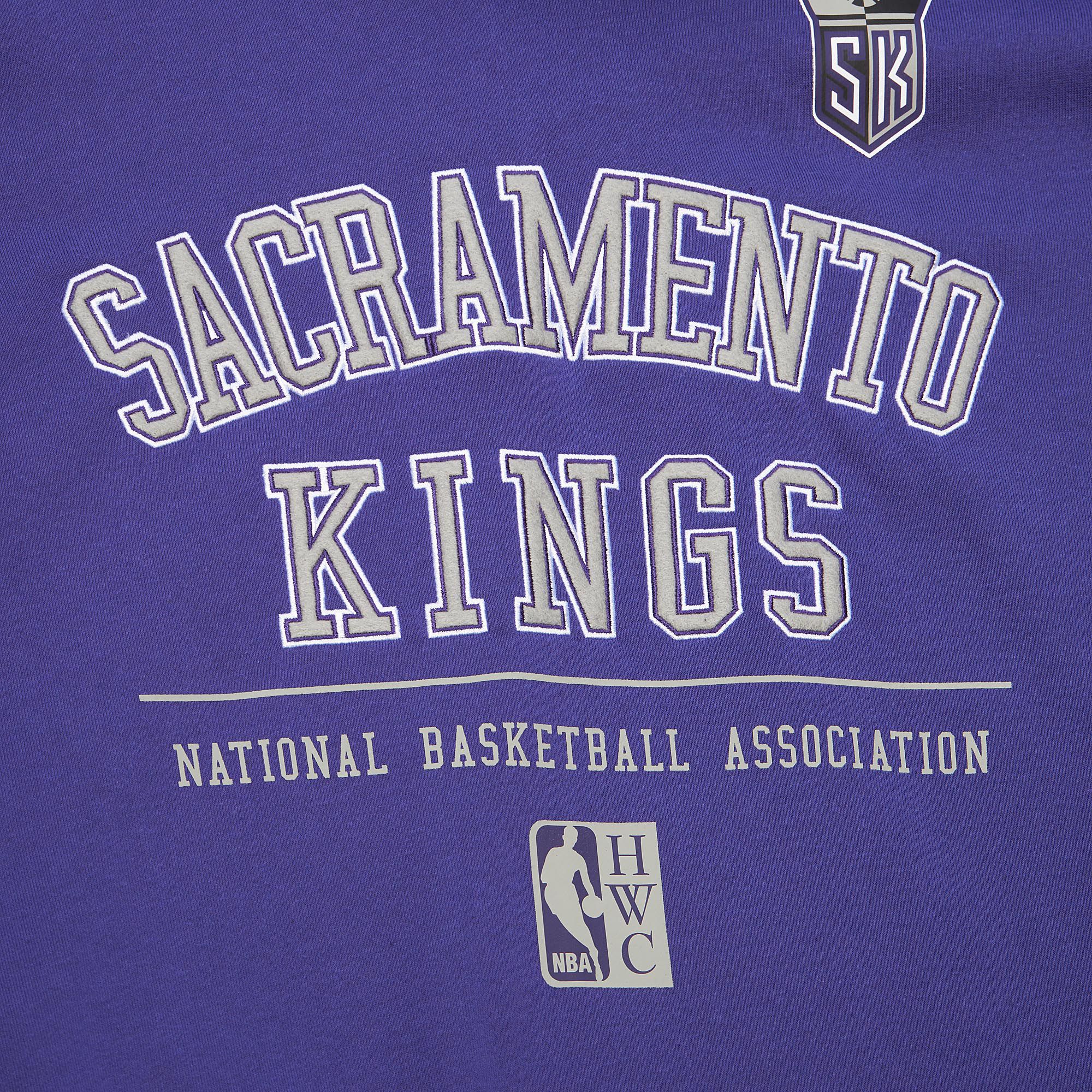 Mitchell & Ness Adult Sacramento Kings Retro Logo Hoodie product image