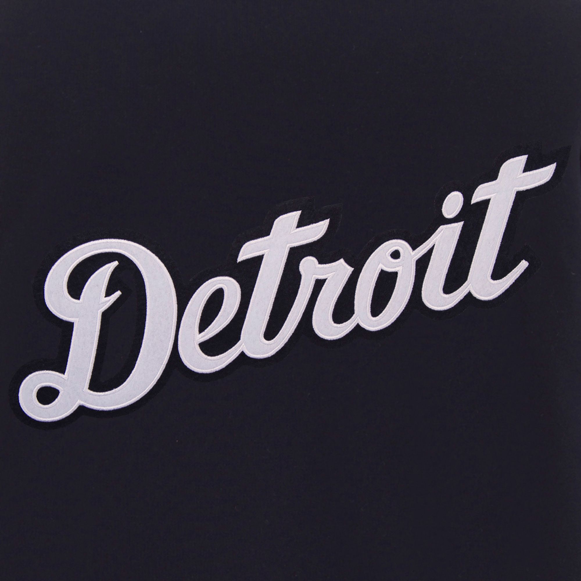 JH Design Men's Detroit Tigers Navy Reversible  Varsity Jacket product image