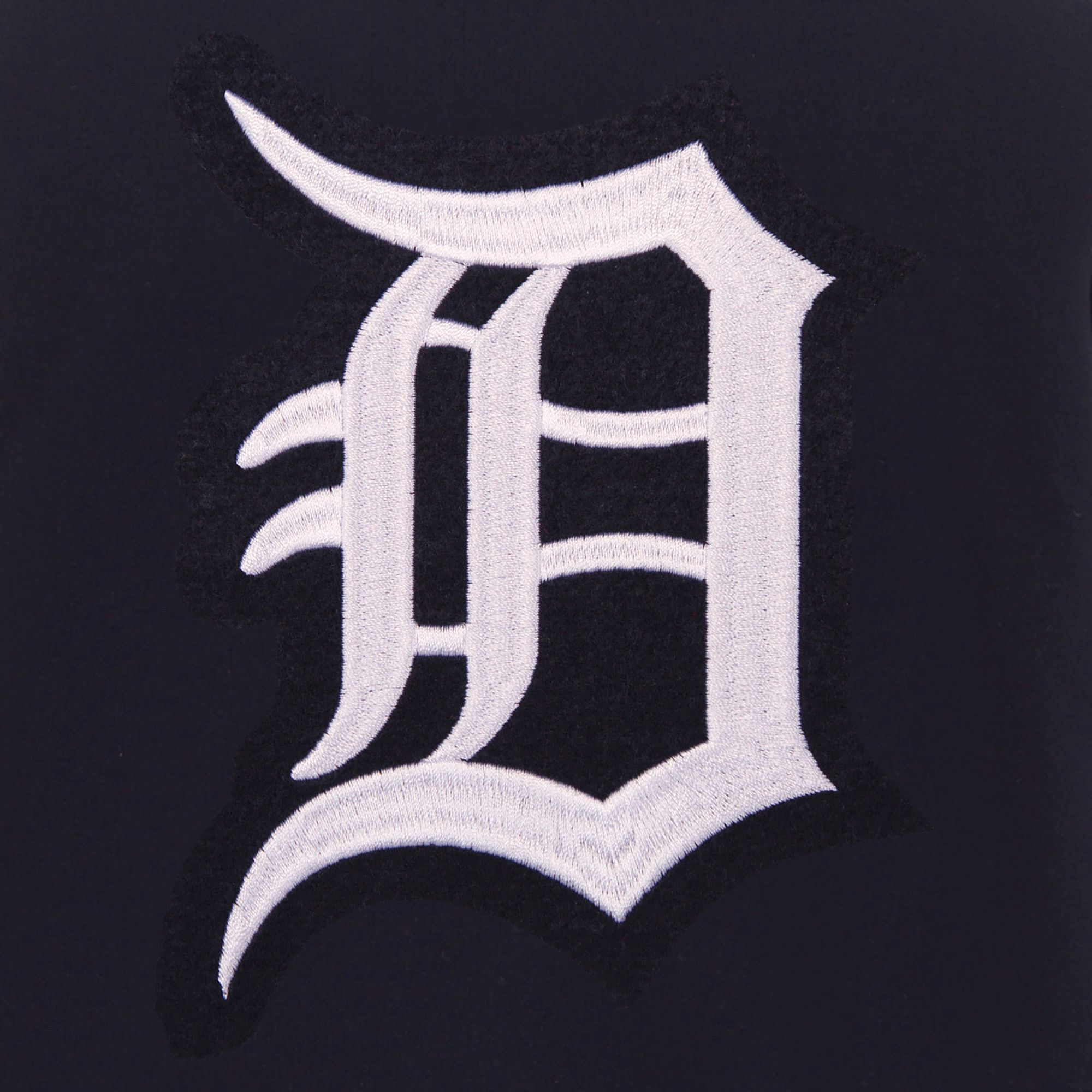 JH Design Men's Detroit Tigers Navy Reversible  Varsity Jacket product image