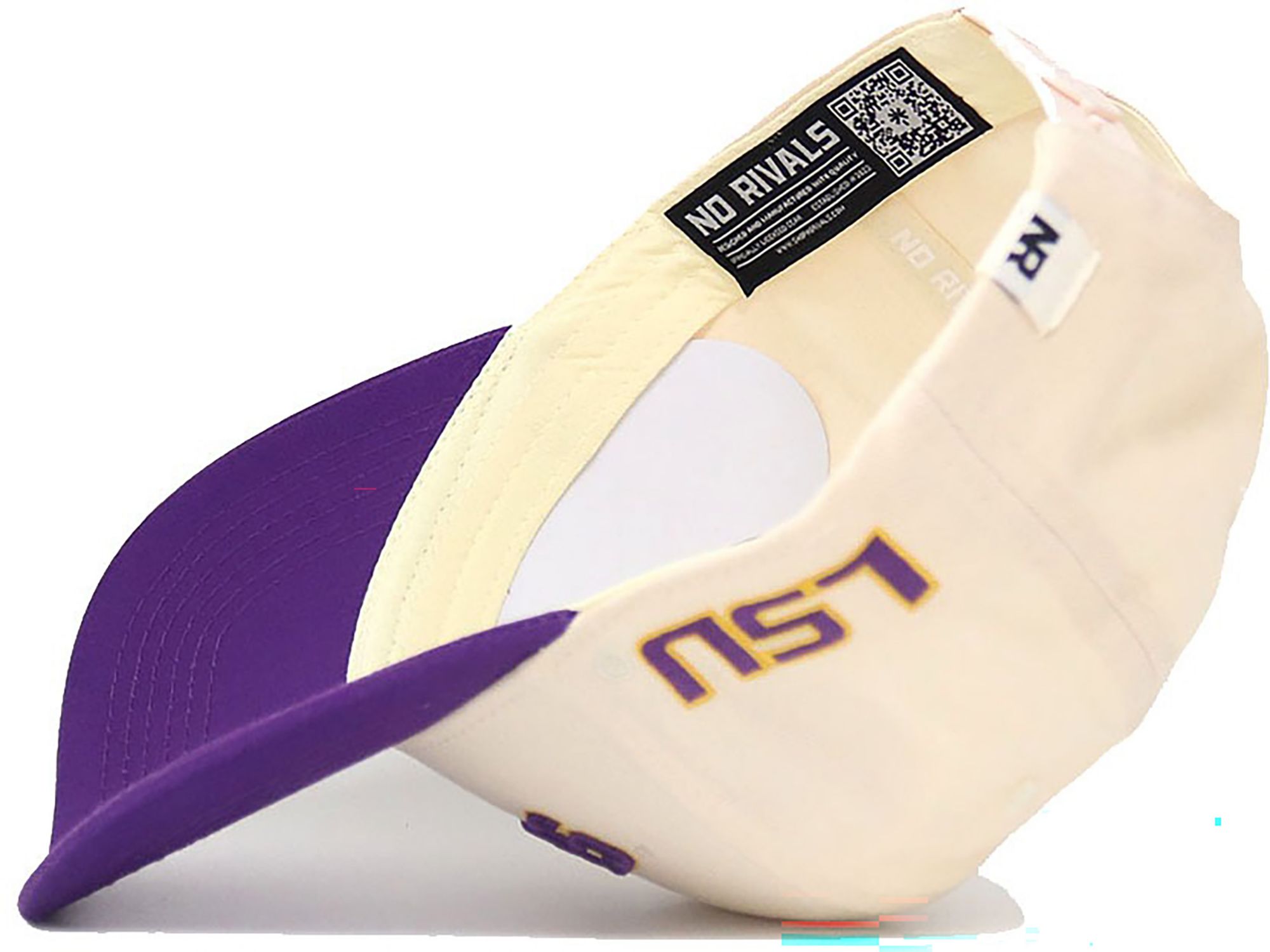 No Rivals Adult LSU Tigers Purple Upside Down Snapback product image