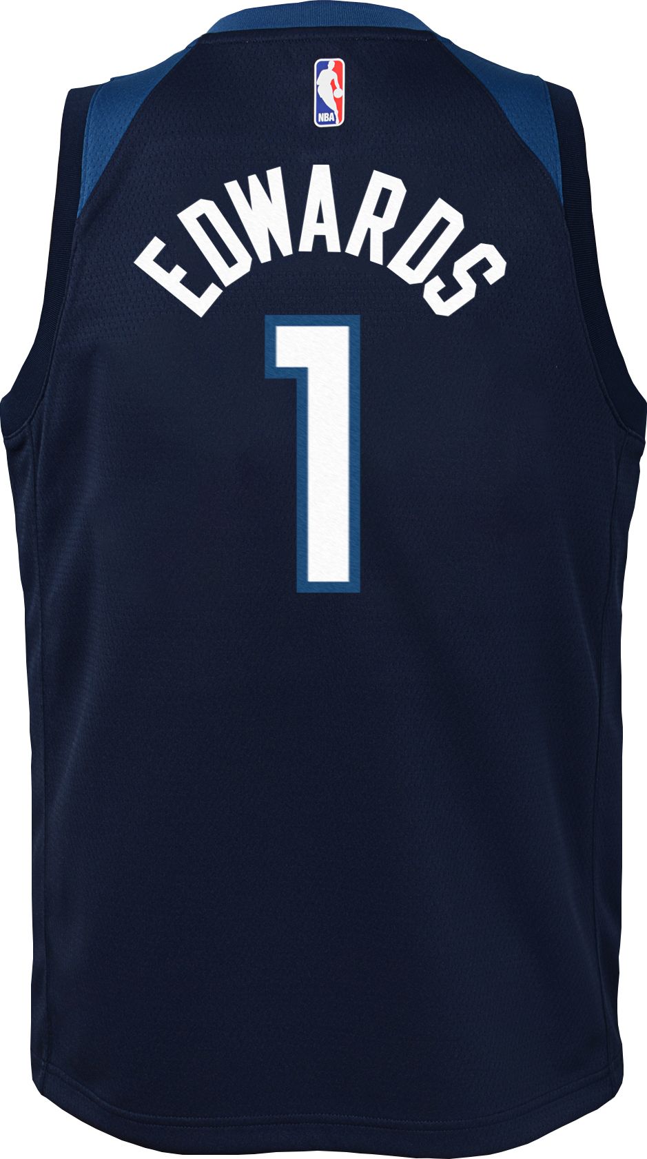 Nike Youth Minnesota Timberwolves Anthony Edwards #1 Navy Dri-FIT Swingman Jersey product image
