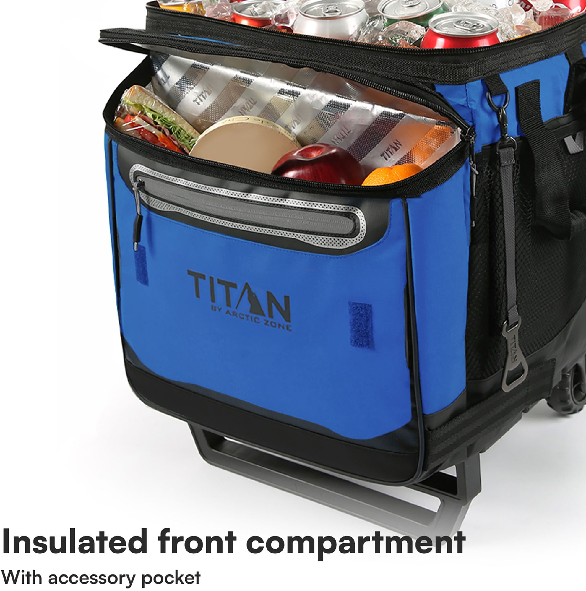 Titan 60 Can Collapsible Wheeled Cooler product image