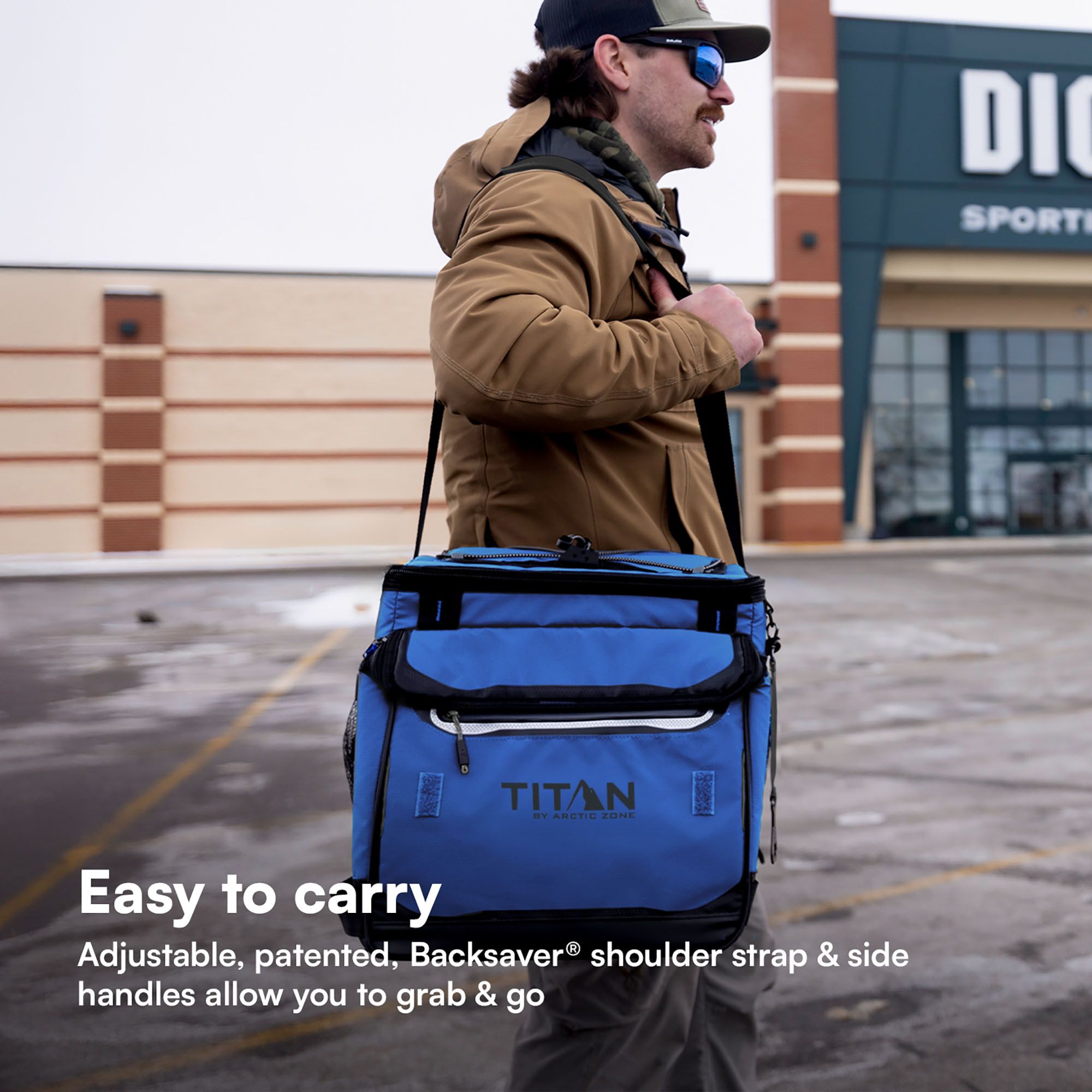 Titan 60 Can Collapsible Wheeled Cooler product image