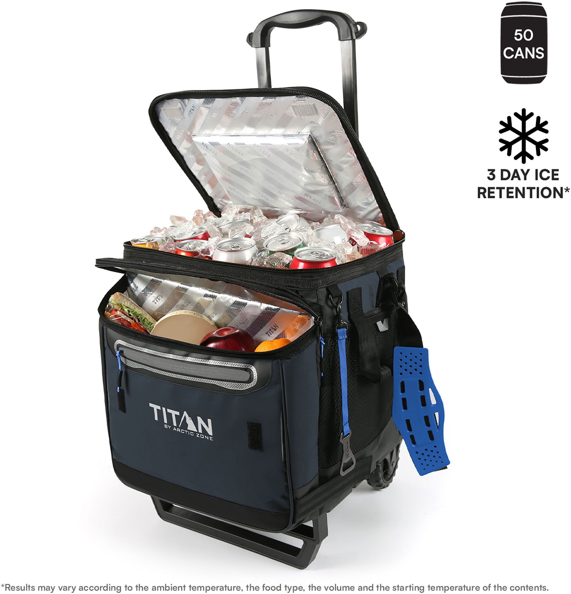 Titan Collapsible Wheeled Cooler product image