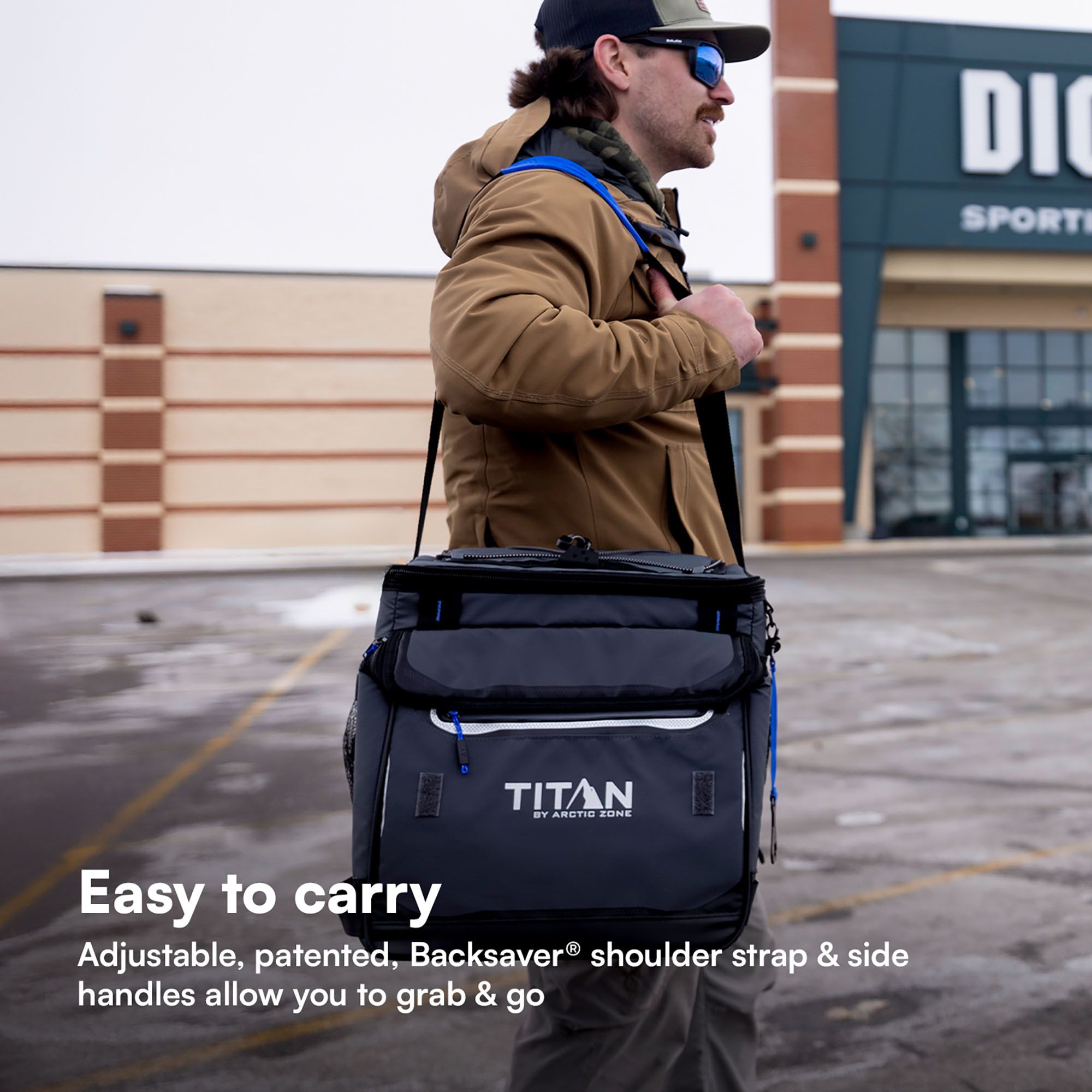 Titan Collapsible Wheeled Cooler product image