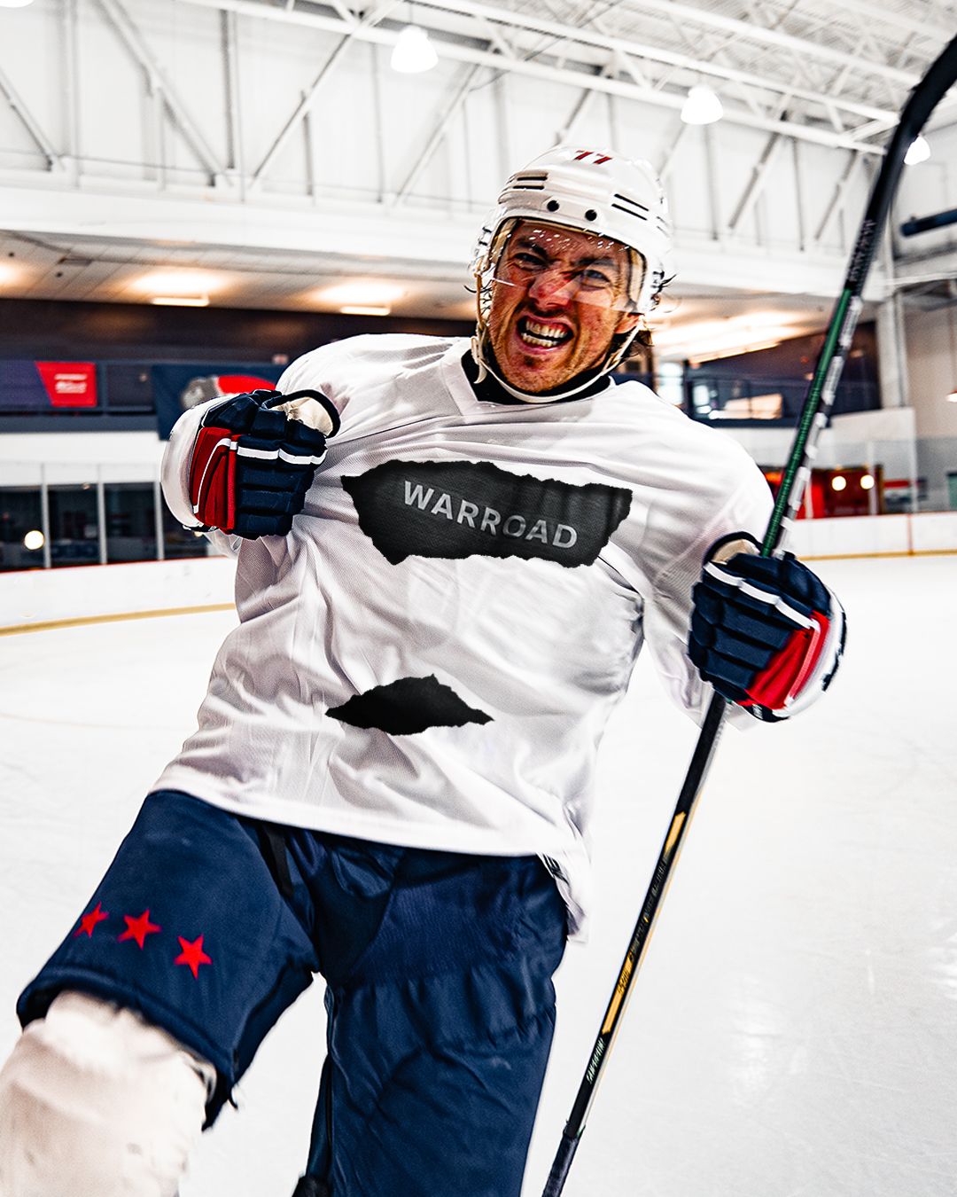 Warroad TILO Hockey Neck Guard Long Sleeve Top - Senior product image