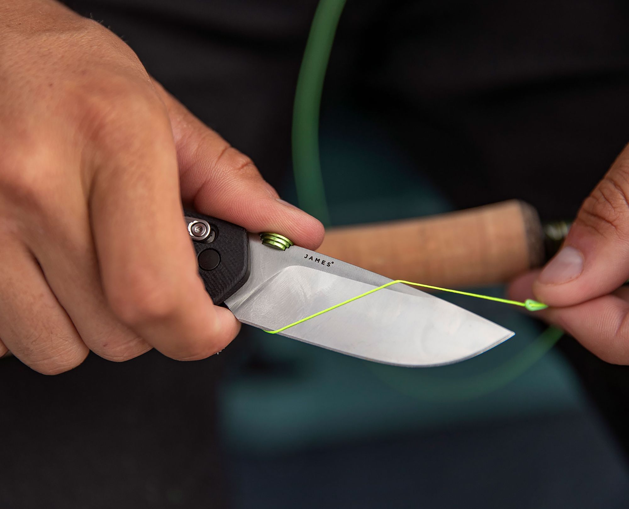 James Brand Carter Black Micarta Knife product image