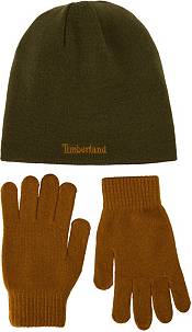 Timberland Reversible Logo Beanie & Glove Set product image