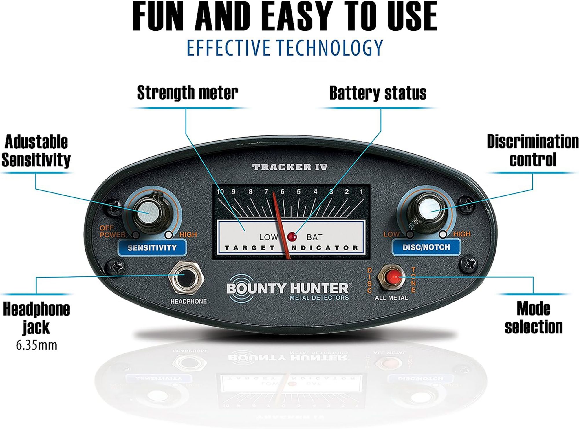 Bounty Hunter Tracker IV Metal Detector product image
