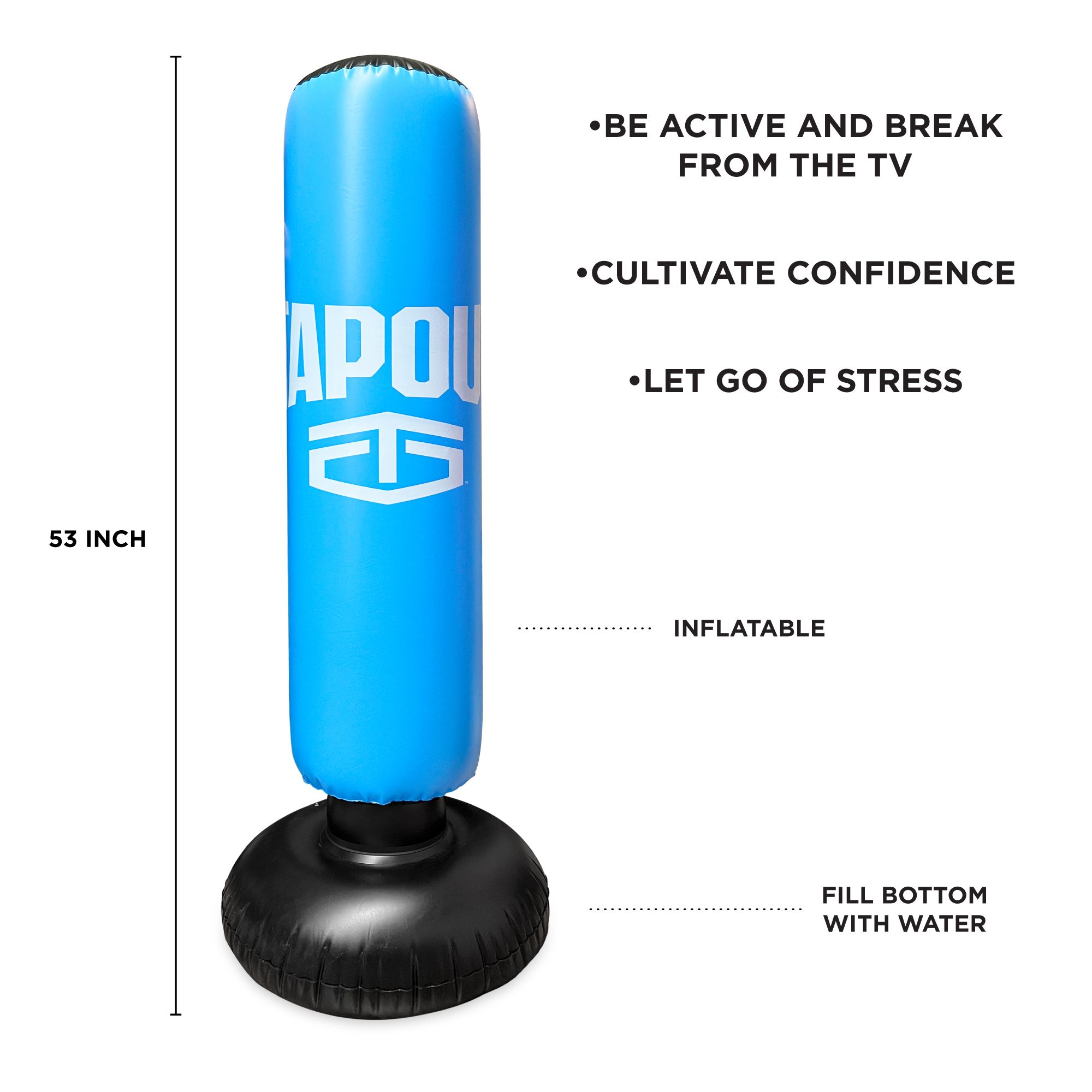 Tapout Kids' Boxing Bag Gloves Kit product image