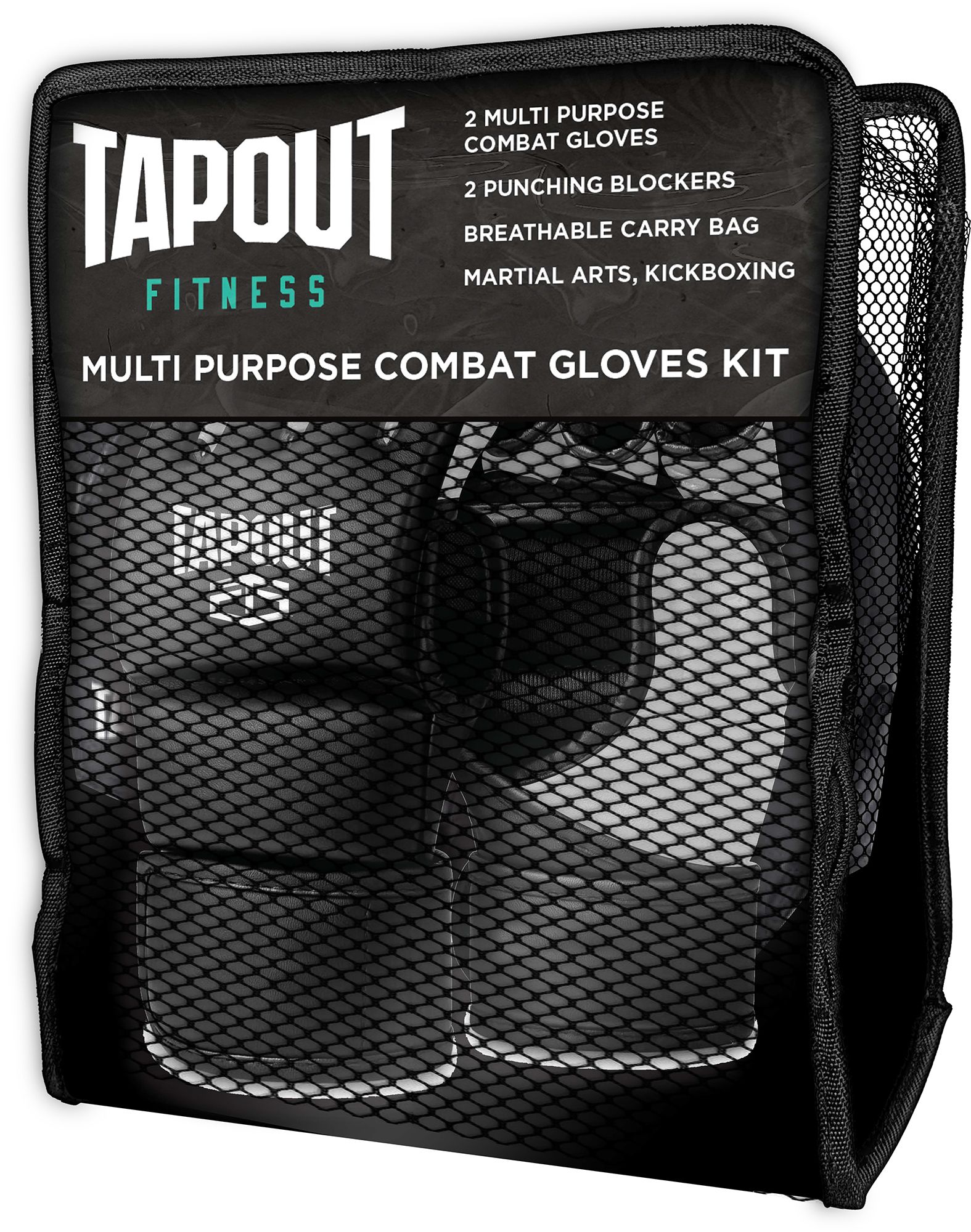 Tapout 4 PC MMA Gloves Pads Kit product image