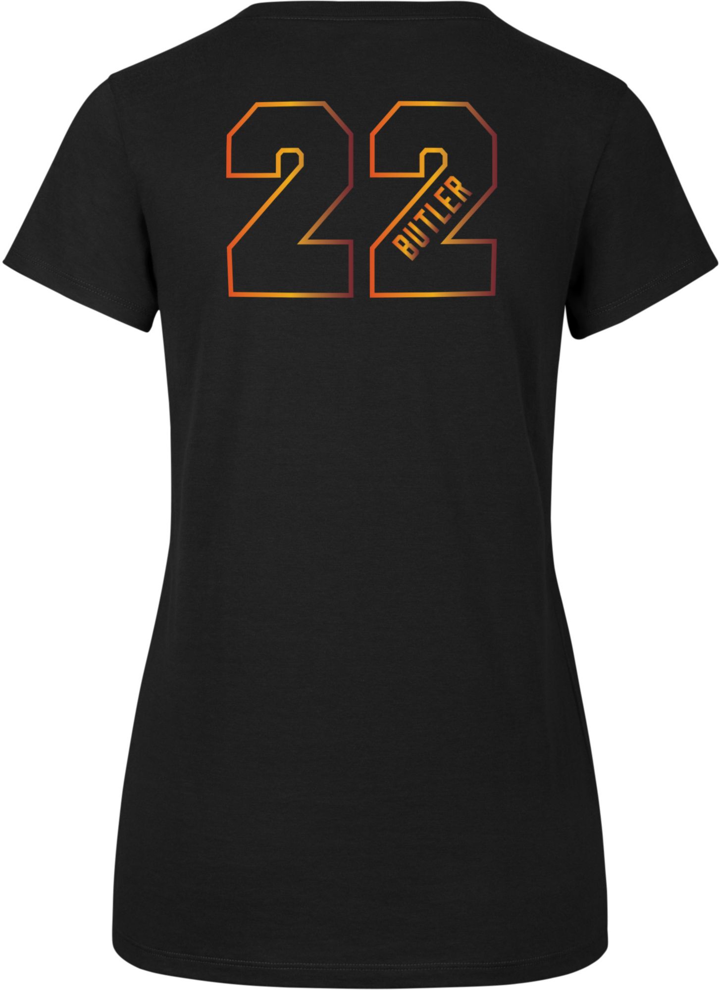 '47 Women's 2021-22 City Edition Miami Heat Jimmy Butler #22 Black T-Shirt product image