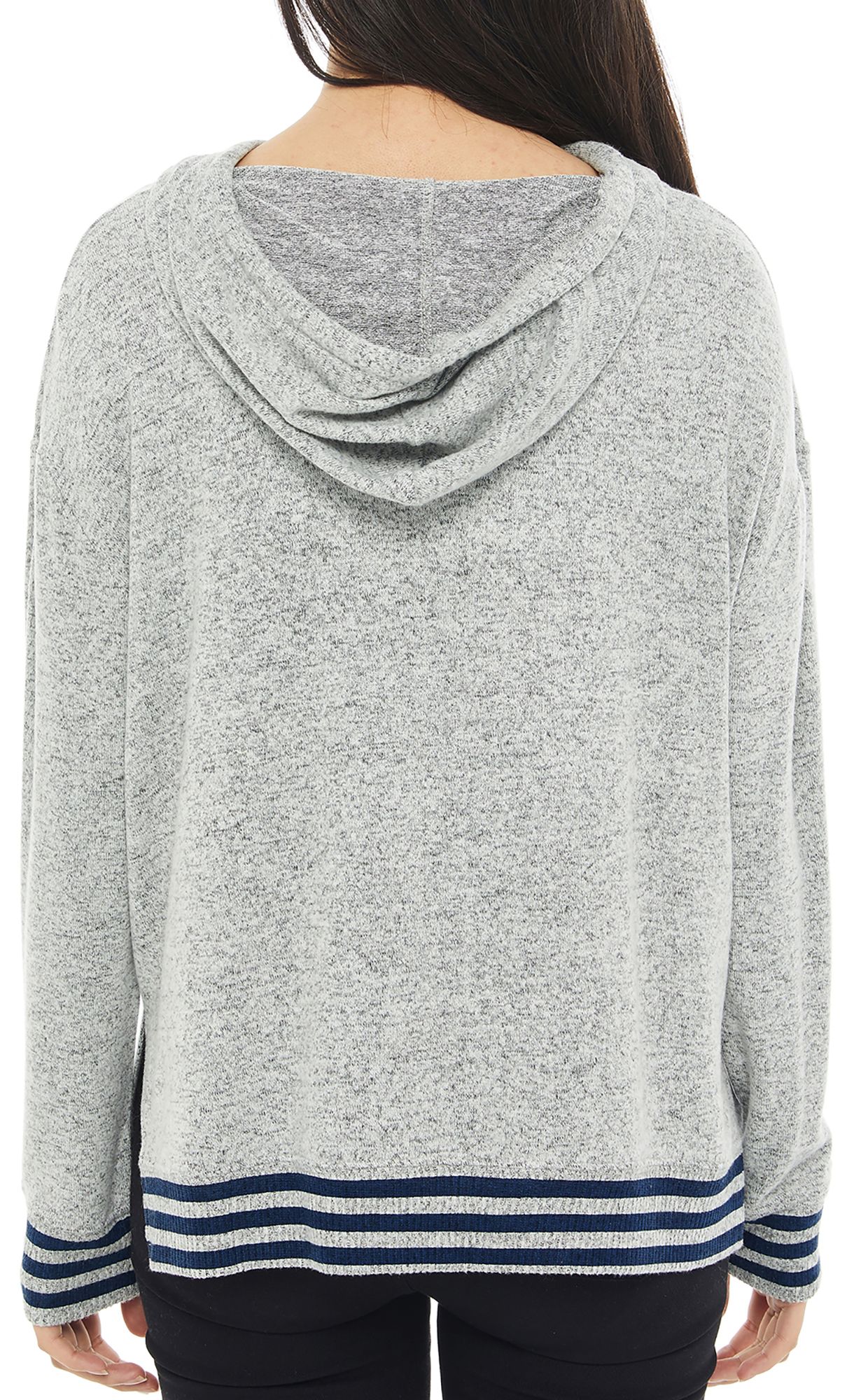 Concepts Sport Women's Denver Broncos Siesta Grey Long Sleeve Hoodie product image