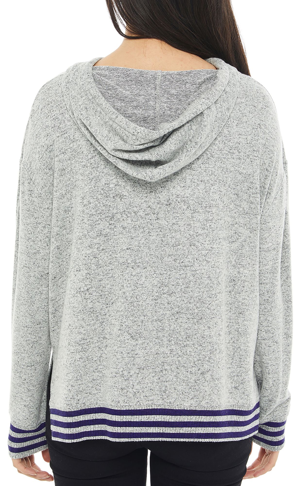 Concepts Sport Women's Baltimore Ravens Siesta Grey Long Sleeve Hoodie product image