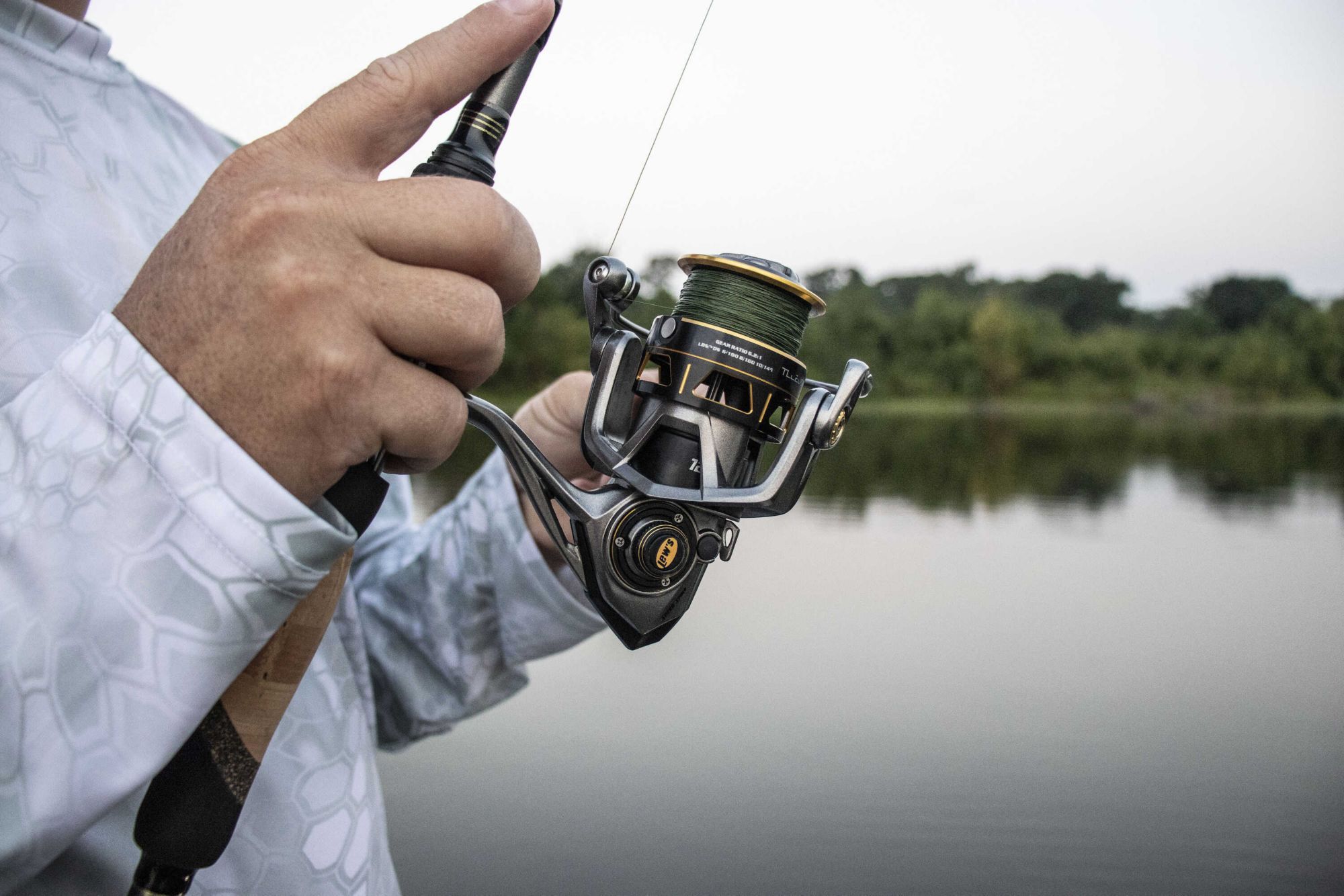 Lew's Custom Pro Speed Spin Spinning Reel product image