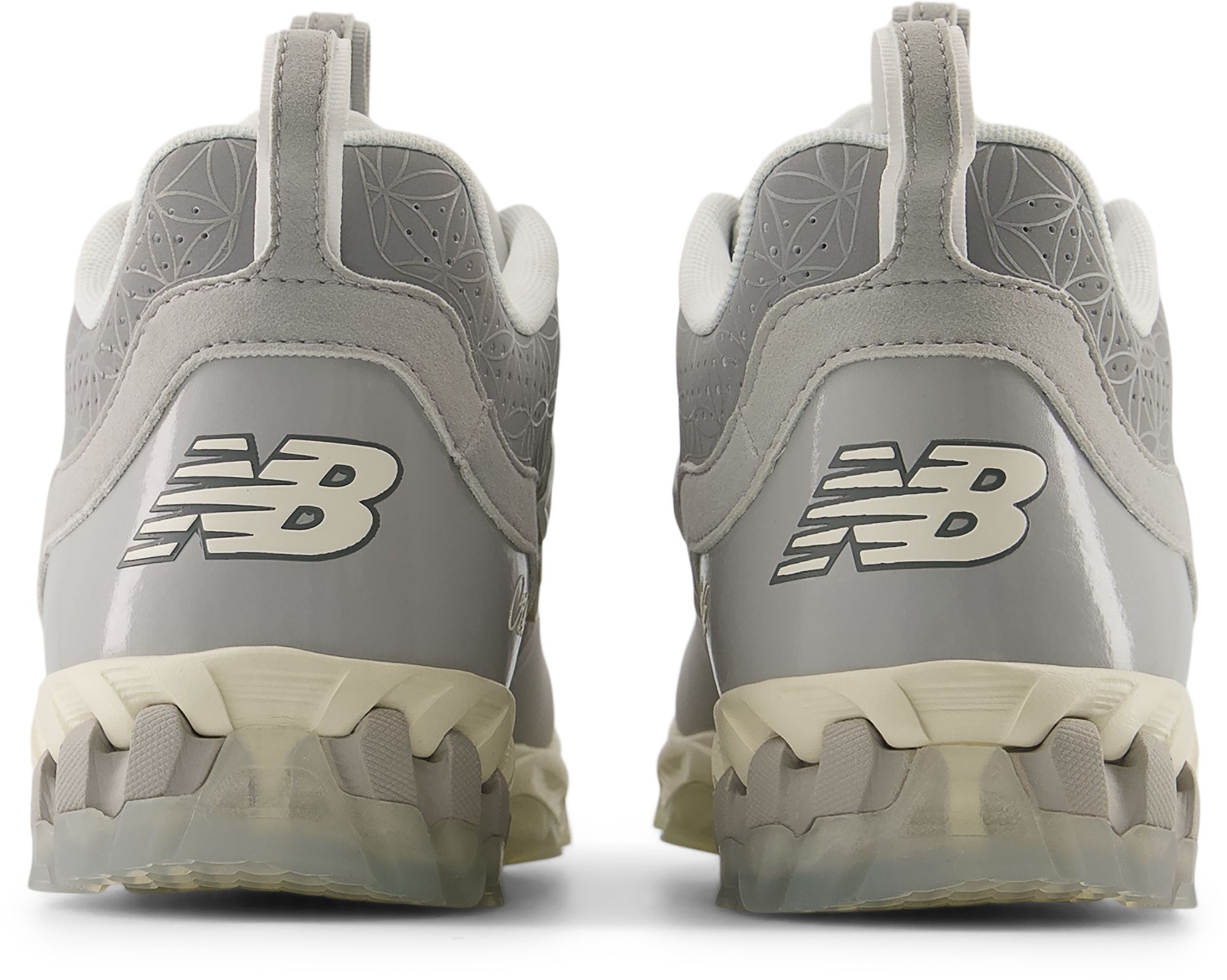 New Balance Men's Fuelcell Lindor 3 Grey Day Turf Baseball Shoes product image
