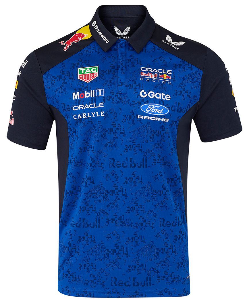 Castore Men's Red Bull Racing Navy Team Polo product image