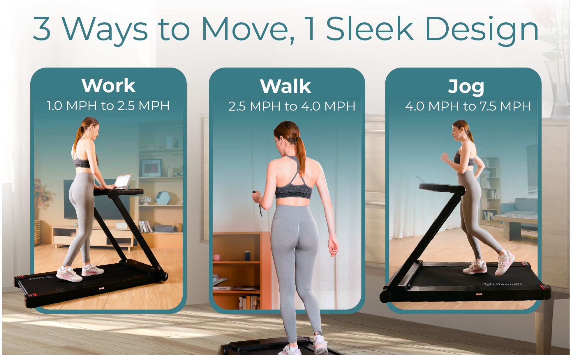 Lifesmart TM2202 3-in-1 Treadmill product image