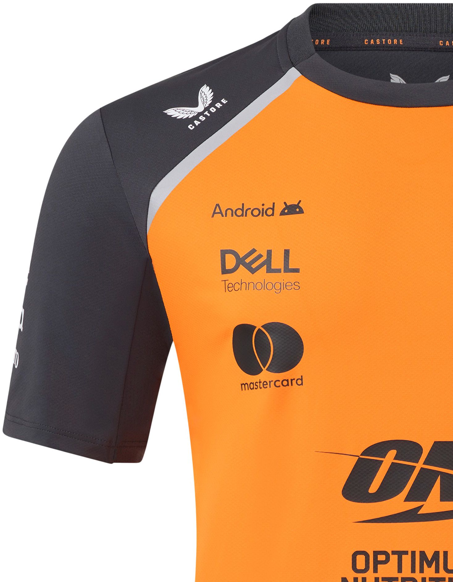 Castore Men's Formula 1 McLaren Orange Team Set-Up Norris T-Shirt product image