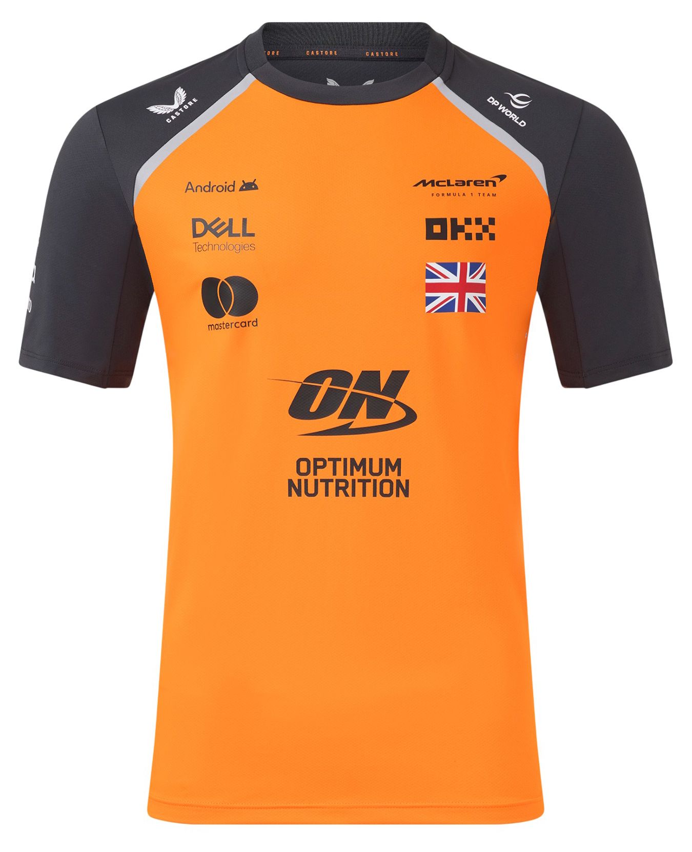Castore Men's Formula 1 McLaren Orange Team Set-Up Norris T-Shirt product image